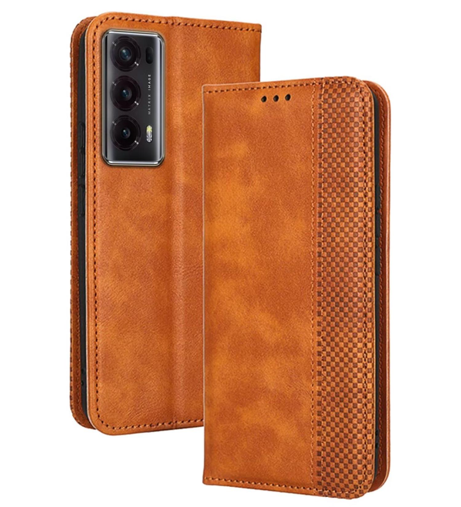 Buy RankOne Flip Leather Case Cover for Honor Magic V2 - Brown | 7.92 Inches | Durable & Stylish Protection - Buy Online on GoSupps.com