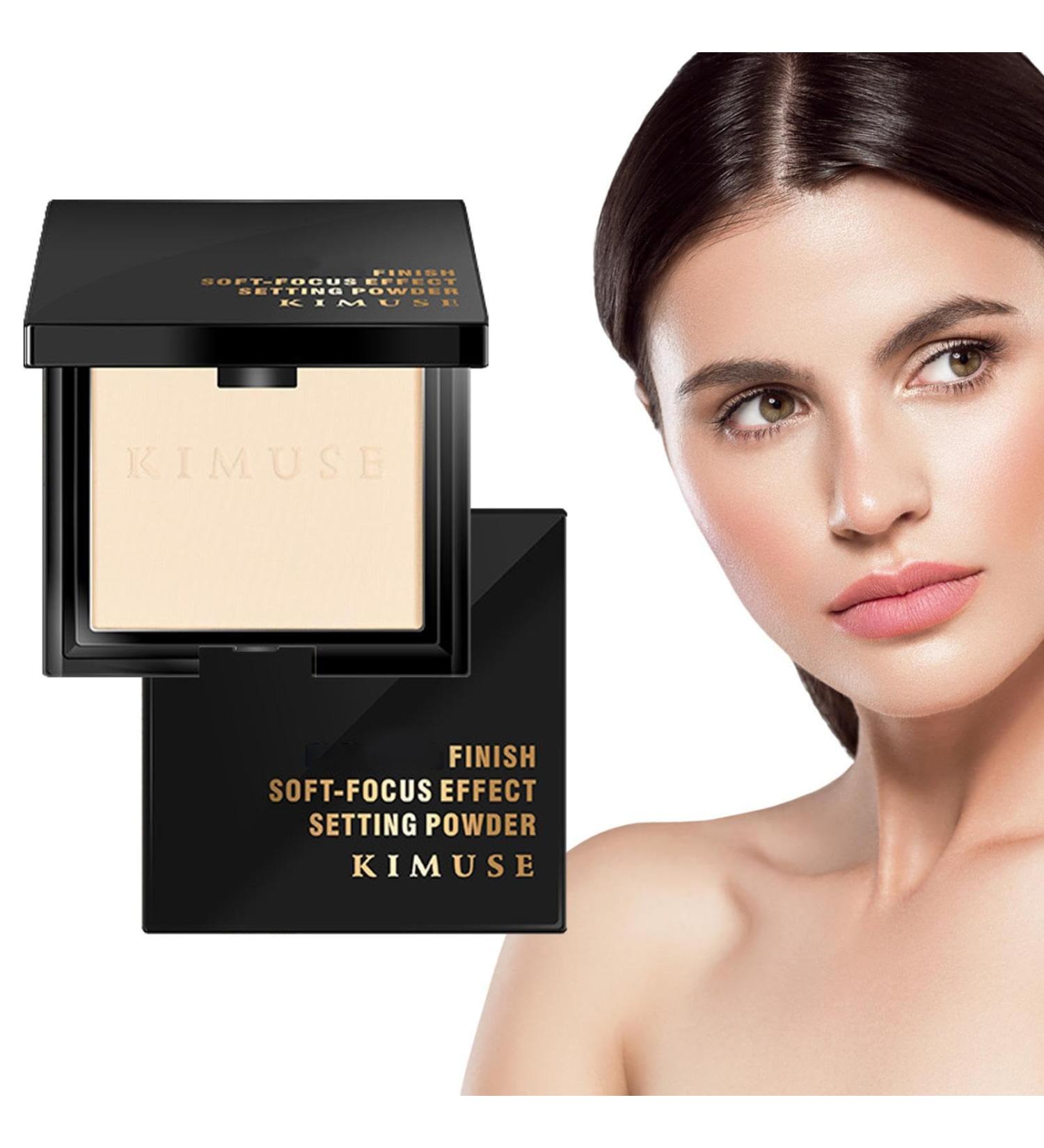 Face Powder Compact HD Finishing Powder Long Lasting Portable Compact Lightweight Oil Control Clarifying Finishing Powder Minimizes Shine Smooths Face Skin Hersil #02 - Buy Online on GoSupps.com