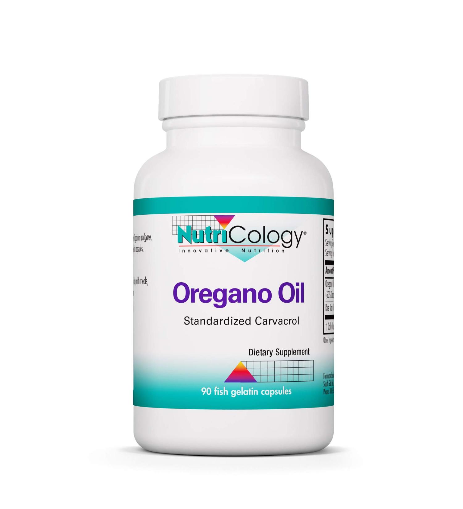 Buy Nutricology Oregano Oil 90 Fish Gelatin Capsules - Natural Immune Support - Buy Online on GoSupps.com