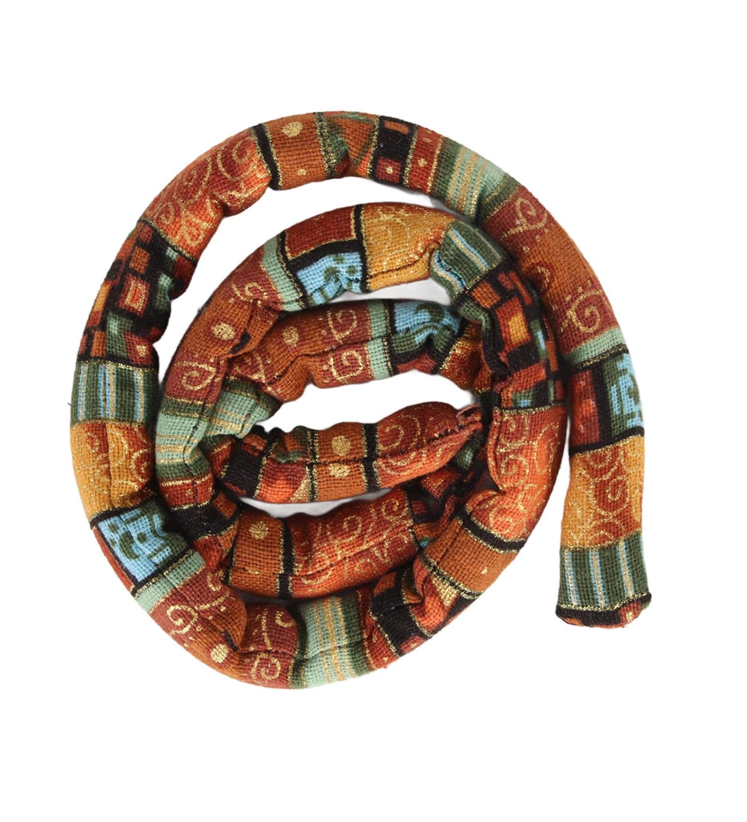 Spiral Lock Hair Tie Iron Long Dreads Hair Ties Accessory Wash Ethnic Holder Set Clean Washing Stand Oriental Yellow Elastics Ties - Buy Online on GoSupps.com