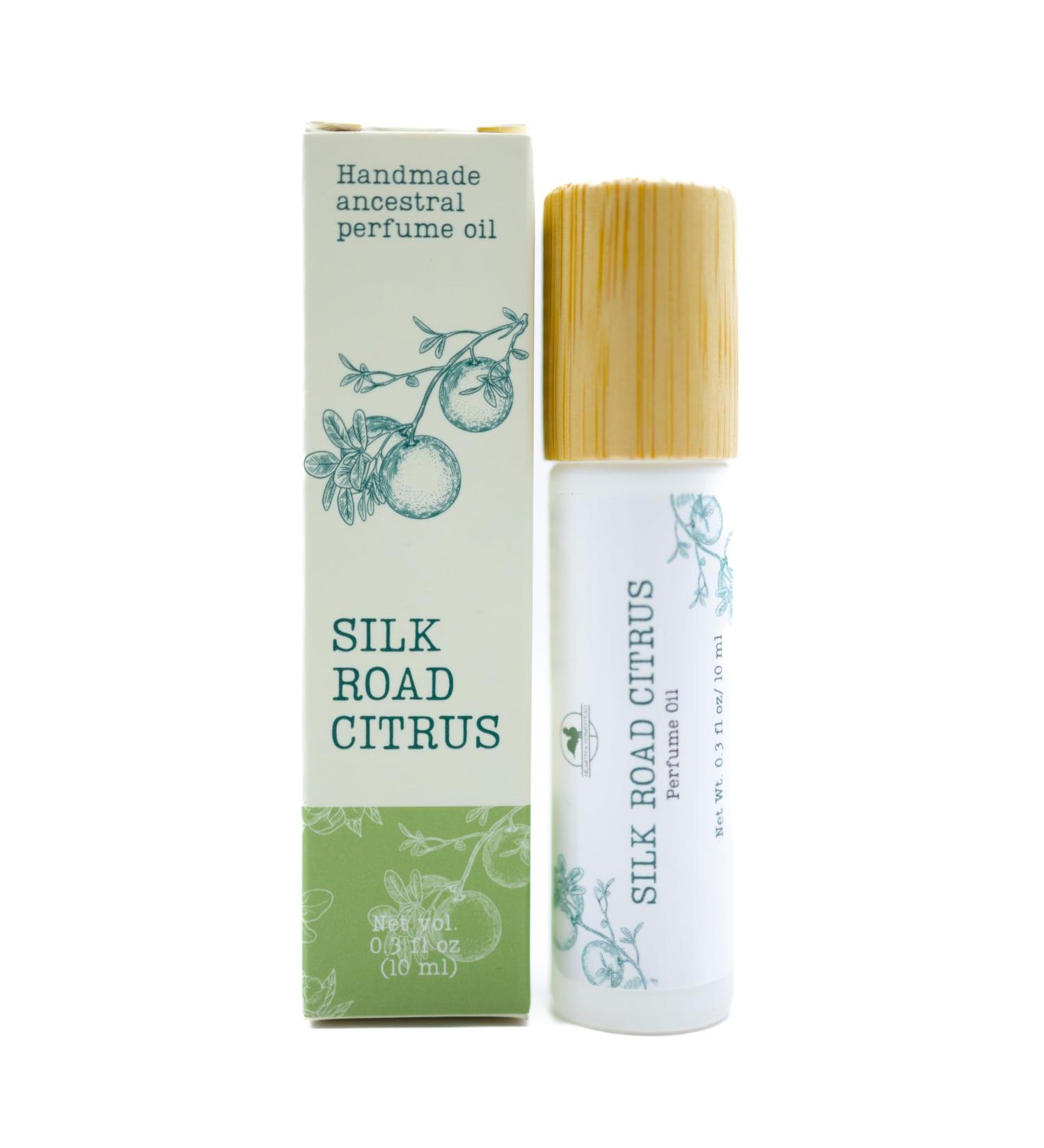 Handmade Ancestral Perfume Oil (Silk Road Citrus Rollerball 10 mL) Silk Road Citrus Rollerball 10 mL - Buy Online on GoSupps.com