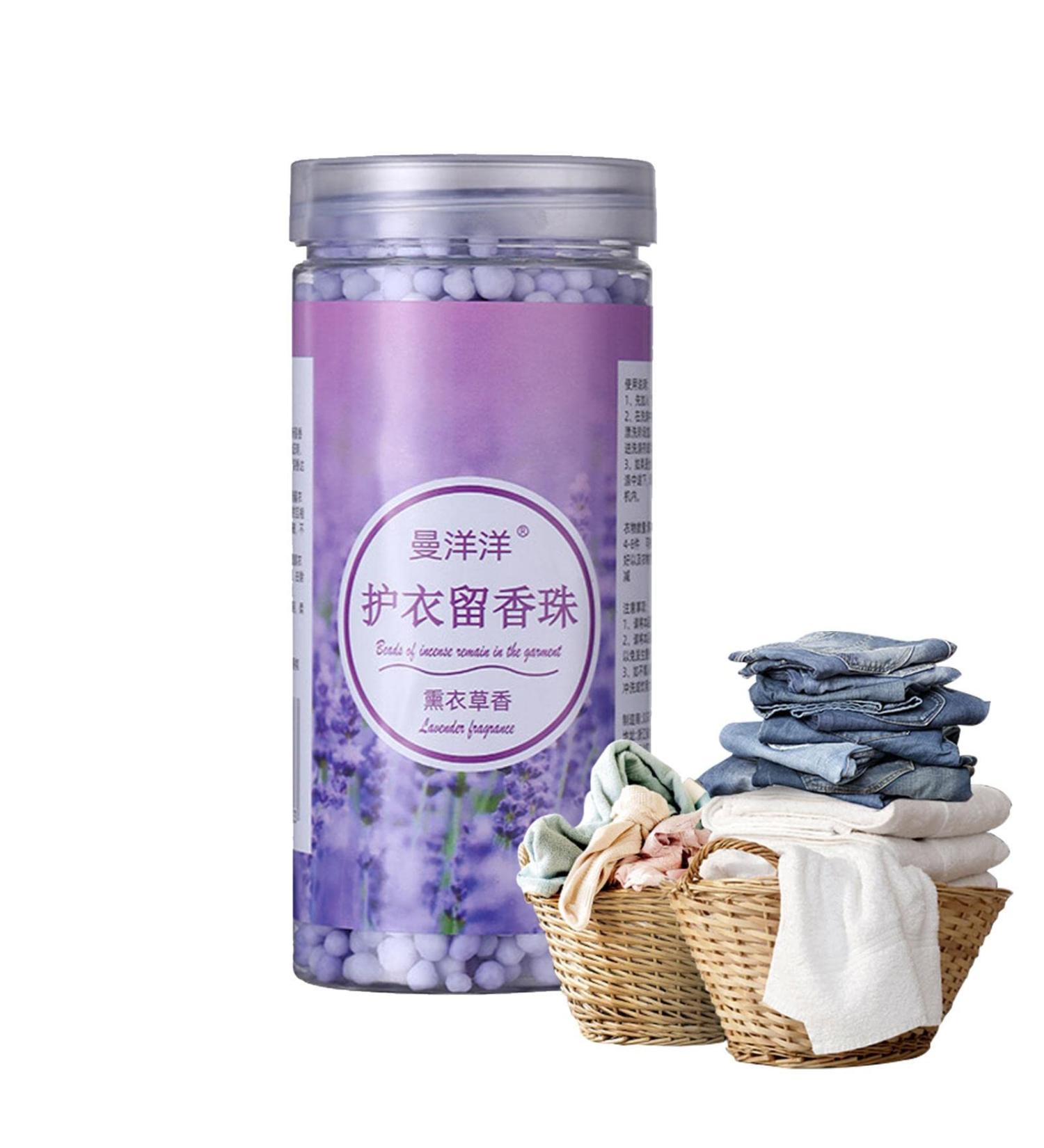 Fragrance Beads for Clothes - Clothing Fragrance Beads - 200g Laundrys Scented Beads Clothing Fragrance Beads Laundry Fragrance Booster Beads Lavender Fragrance-200g - Buy Online on GoSupps.com