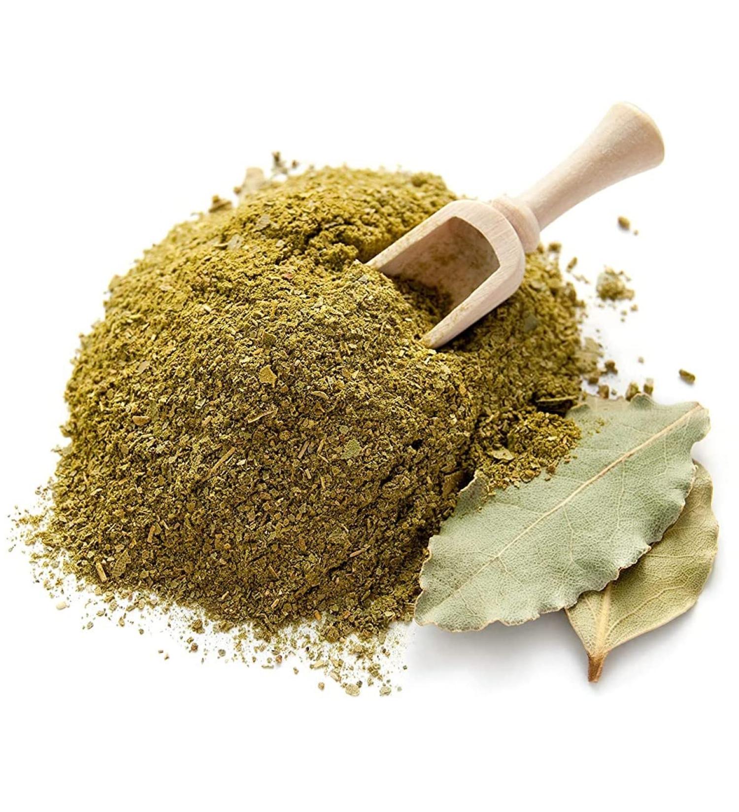 Titanbird 50 g Ground Laurel Leaves - Intense Flavour & Taste - Bag with Zip - 100% Natural Pure and No Additives | High Quality