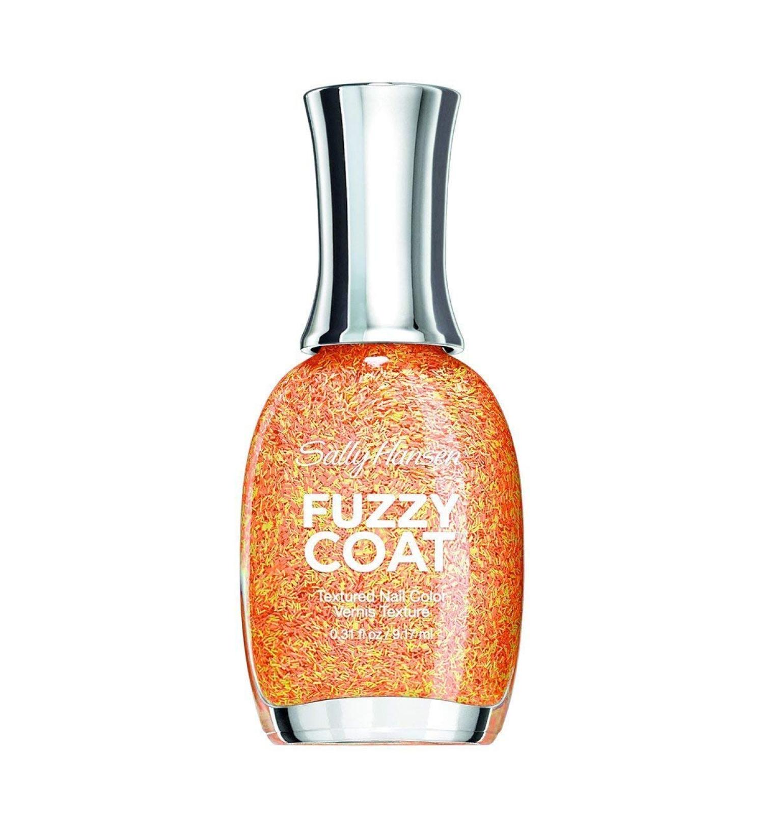 Sally Hansen Fuzzy Coat Textured Nail Color 300 Peach Fuzz