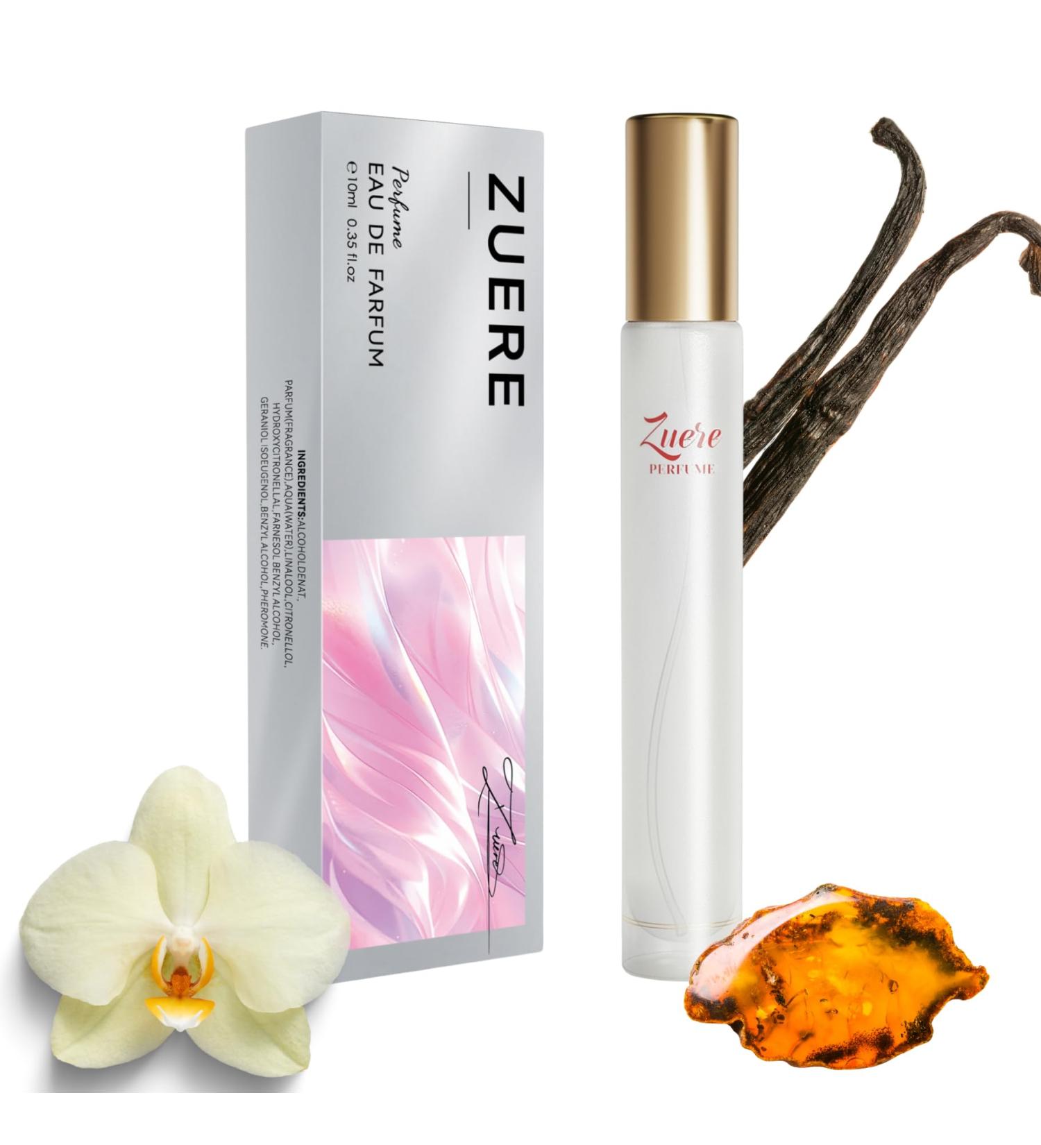 Floral Perfumes for Women Luxury Eau de Parfum Infused with Pheromones Enhanced Sweet Almond Coffee Scent 0.35 oz Travel-Friendly JG_C2_05 - Buy Online on GoSupps.com