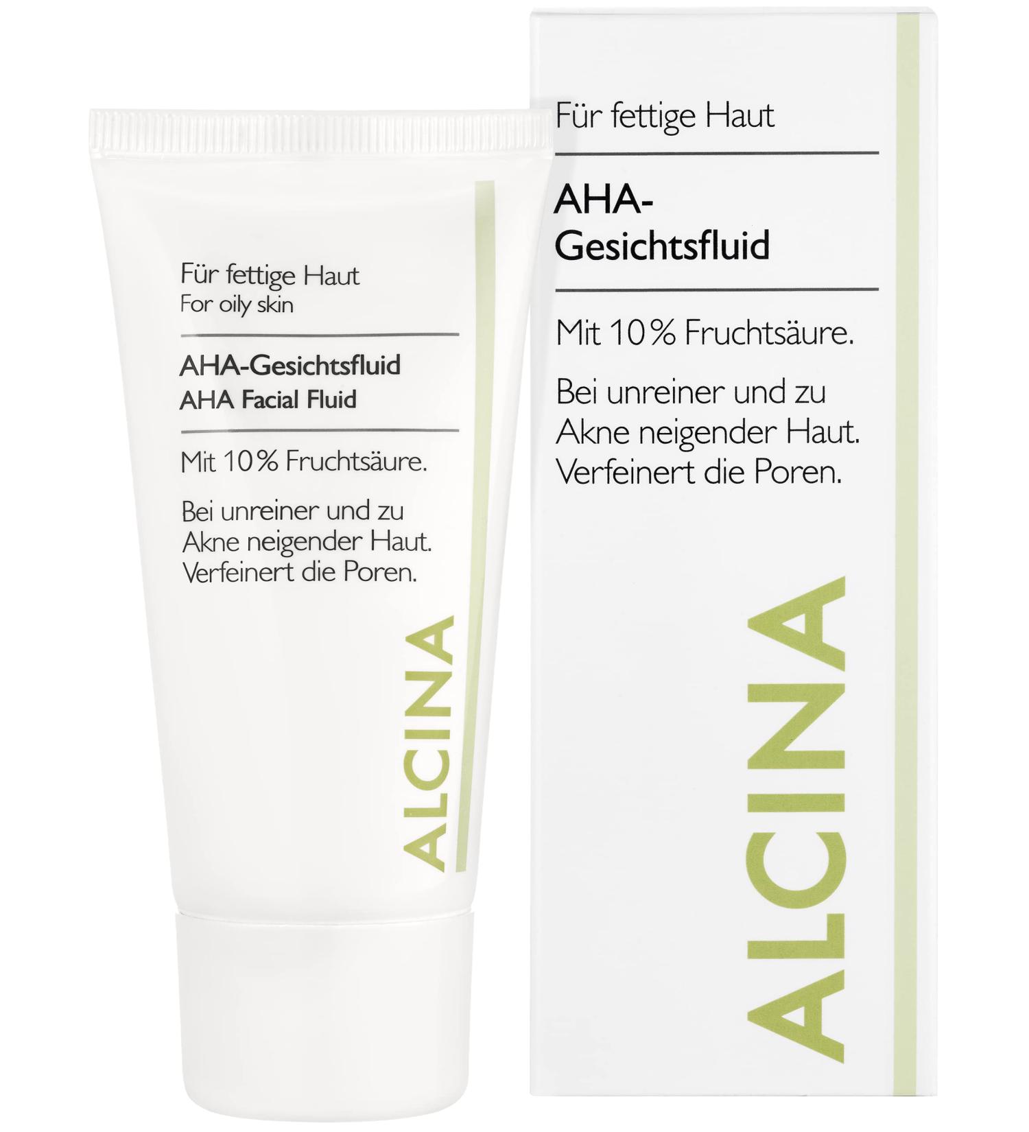 Alcina F/M AHA-Gesichtsfluid 10% 50ml - Buy Online on GoSupps.com
