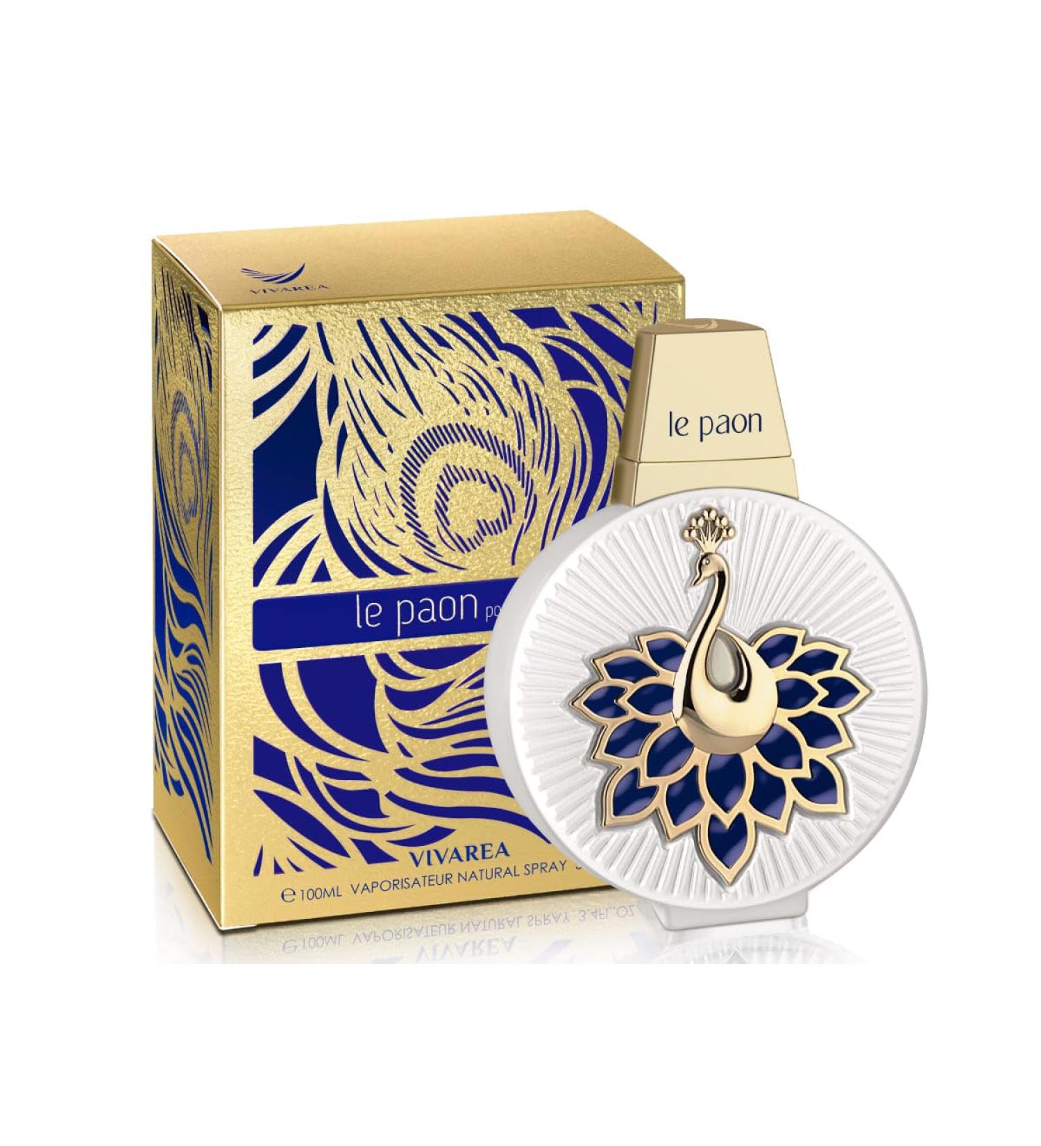 Vivarea Le paon for women emper perfume vaporisateur natural spray eau de parfum 100ml/ 3.4 fl. oz.