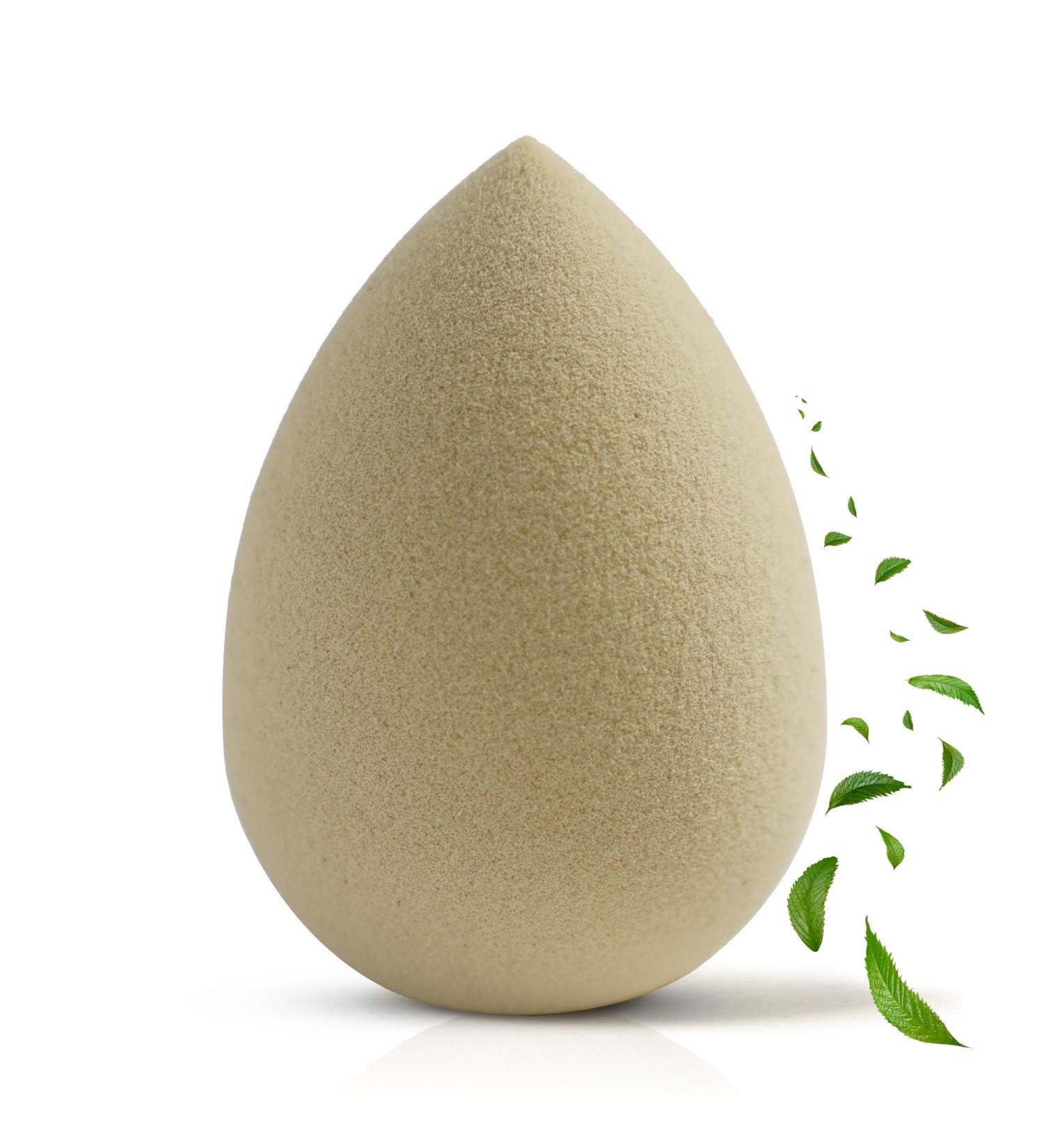 Green Tea Beauty Sponge | Eco-Friendly Vegan & Cruelty-Free Makeup Blender | Biodegradable & Latex-Free Beauty Tool for Liquid & Powder - Buy Online on GoSupps.com