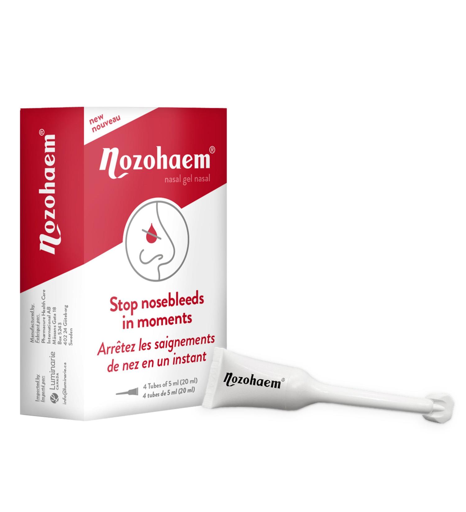Nozohaem Nasal Gel STOPS nosebleeds in moments - Buy Online on GoSupps.com