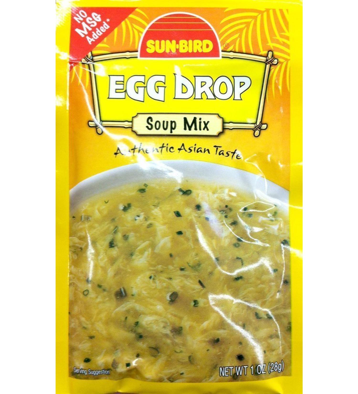 Sunbird Mix Soup Egg Drop - Delicious and Easy-to-Make Soup Mix - Buy Online on GoSupps.com