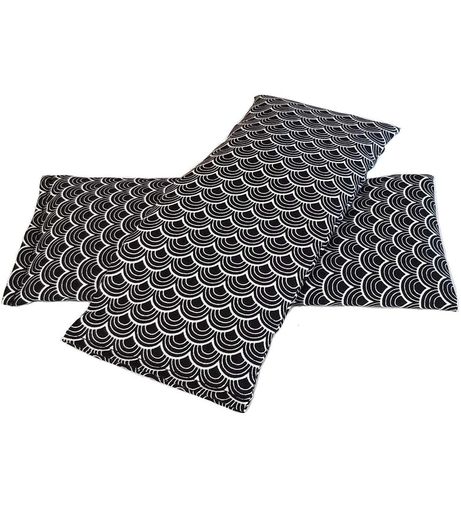 Liberty21 Flaxseed Eye Pillows - Hot/Cold Therapy for Puffy Eyes, Dry Eyes, Relaxation. Microwavable, Floral Design - Perfect for Sleep, Yoga - Buy Online on GoSupps.com