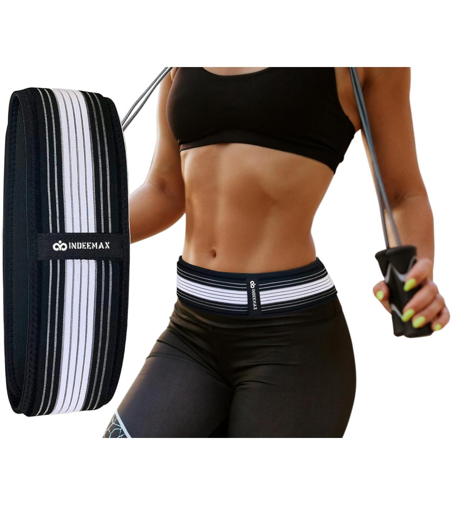 INDEEMAX Sacroiliac Joint Hip Belt - Pain Relief Brace for Sciatica & Lower Back Support (XL-XXL) - Universal Fit for Men & Women - Black - Buy Online on GoSupps.com