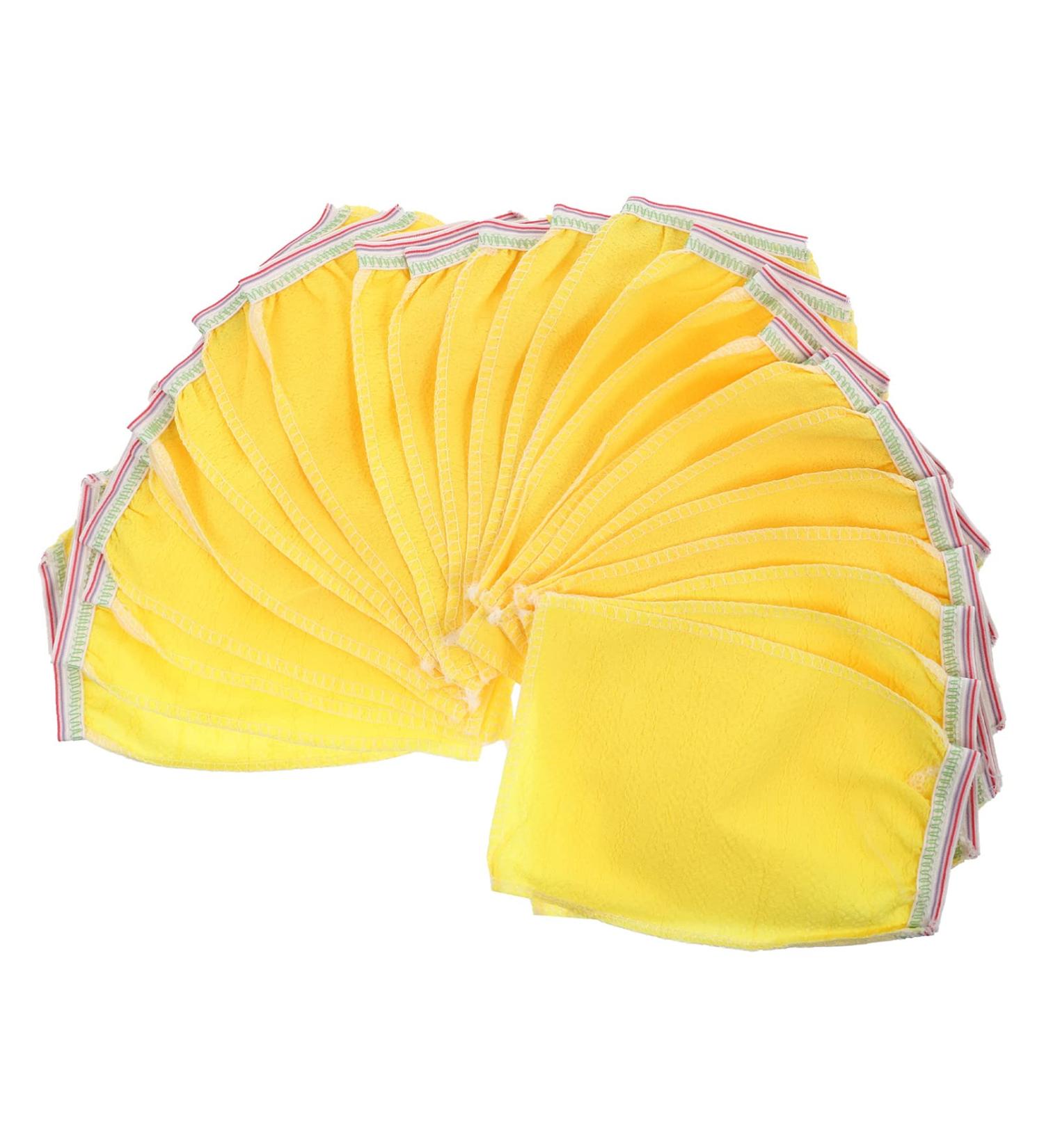 Exfoliating Shower Gloves 25pcs | Disposable Body Scrubber Mitt | Dead Skin Removal | Men Women Skin Exfoliation - Buy Online on GoSupps.com