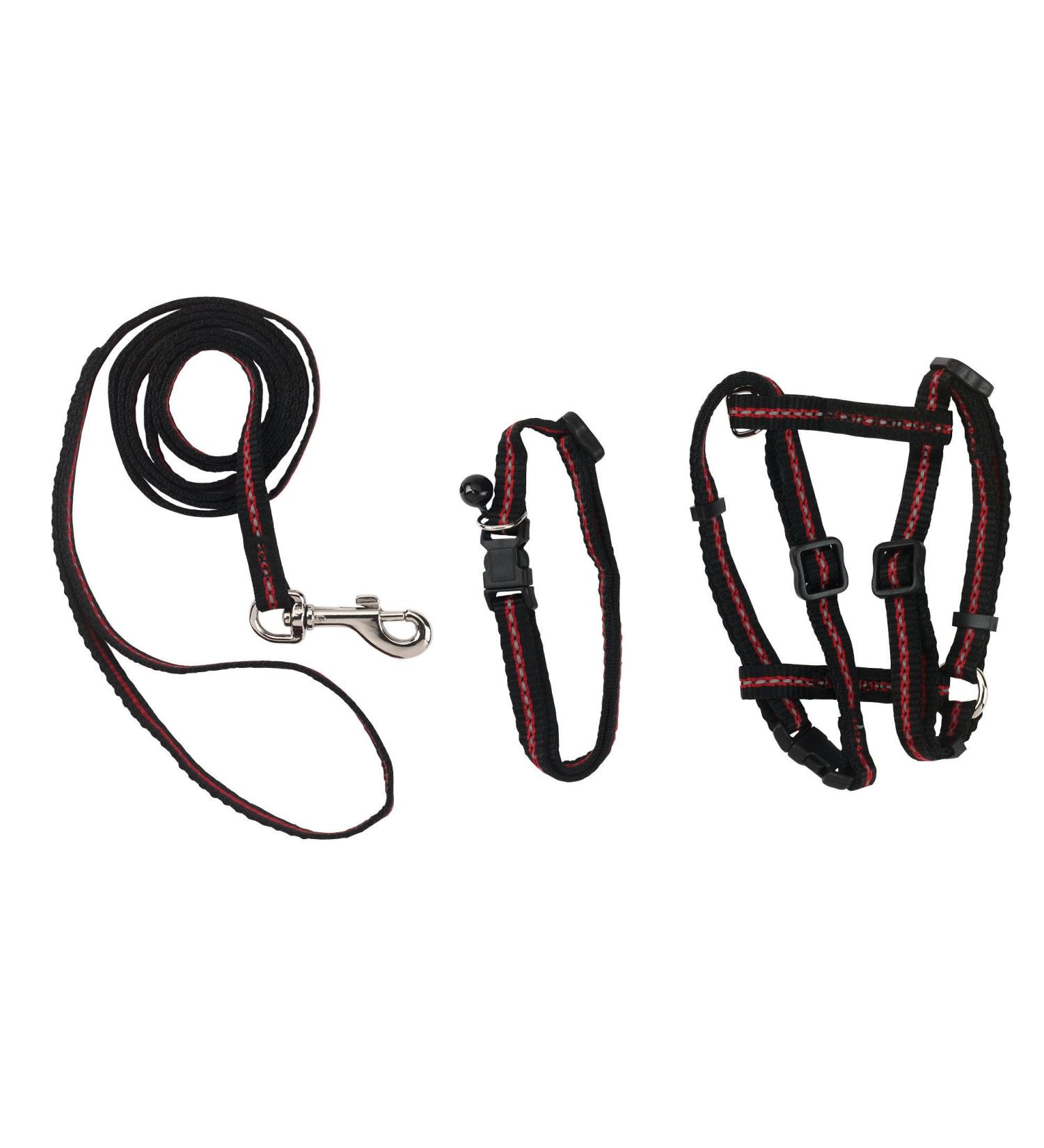Buy Kerbl 83785 Reflective Cat Collar Harness & Leash Set - Ideal for Safe Outdoor Adventures | International Shipping Available - Buy Online on GoSupps.com