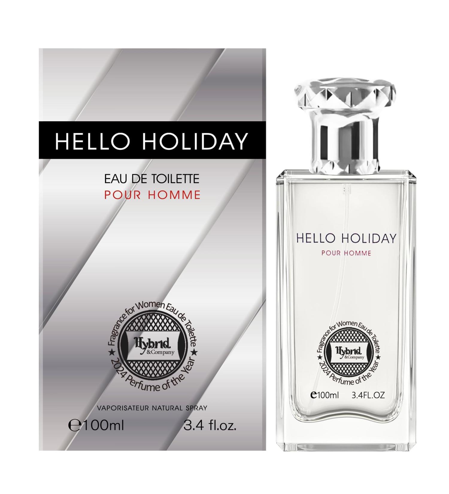 Hybrid & Company Women Hello Holiday Pour Femme Eau De Parfum Vaporisateur Natural Spray 3.4 Fl Oz - Buy Online on GoSupps.com