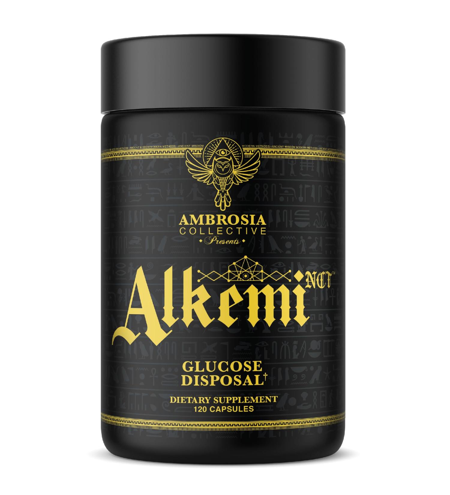 Alkemi NCT - Support Agent with Berberine ProCynCi Cinnamon Extract Chromium Picolinate InSea2 and GlucoVantage - Buy Online on GoSupps.com