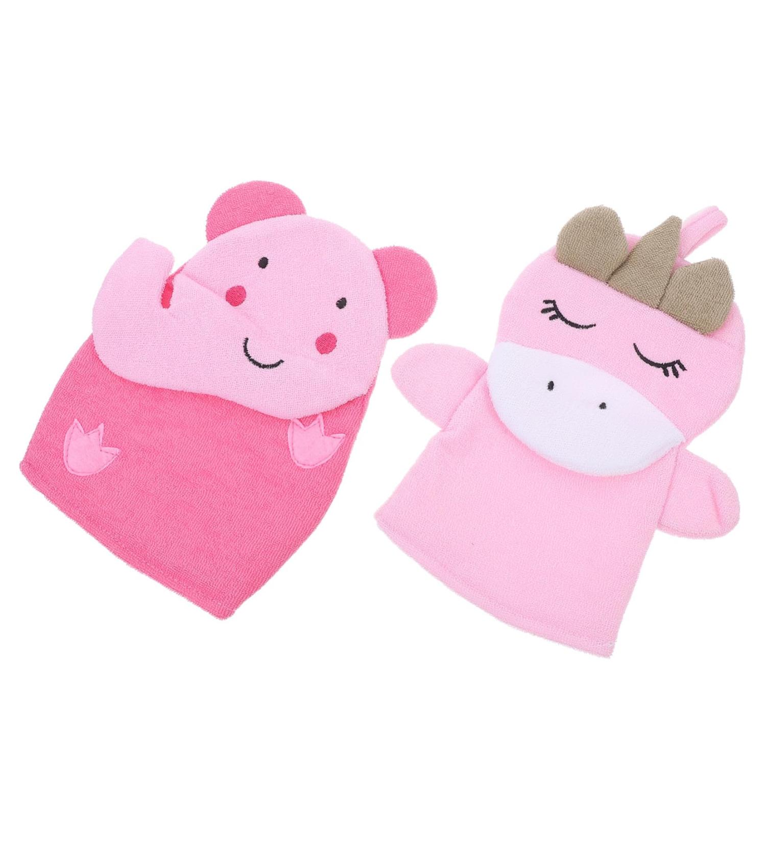 POPETPOP 2pi ces Mitaines de Douche Exfoliantes pour Corps Mitaines de Bain Gommage pour Gar on Fille Nettoient et Rafra chissent la Peau - Buy Online on GoSupps.com