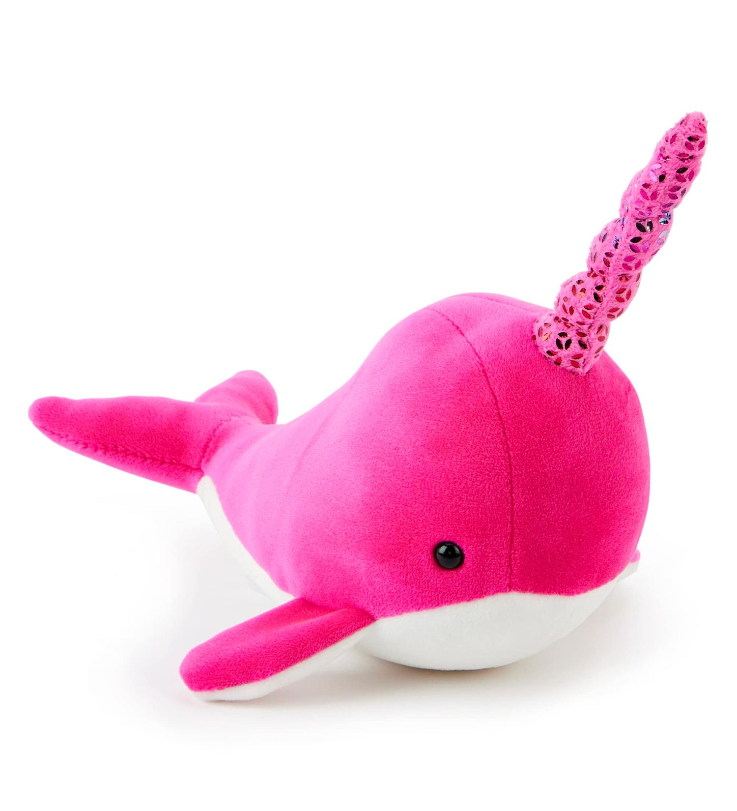 Zappi Co Children's Narwhal Plush Toy - Soft and Snuggly Playtime Companion for Kids - Buy Online on GoSupps.com