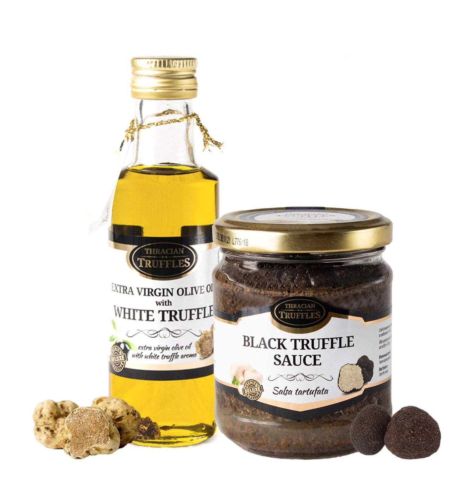 Extra Virgin Olive Oil White Truffle White Truffle Extra Virgin Olive Oil 100ml Black Truffle Tuber Aestivum Sauce Gourmet Black Truffle 170g Salads Meat Omelettes Risotto - Buy Online on GoSupps.com