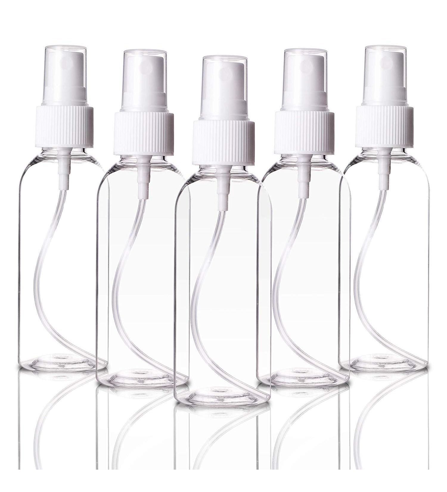 Ulife Mall 5-Pack 100ml Refillable Perfume Spray Bottles - Portable Atomizers for Liquid & Cosmetics - Buy Online on GoSupps.com
