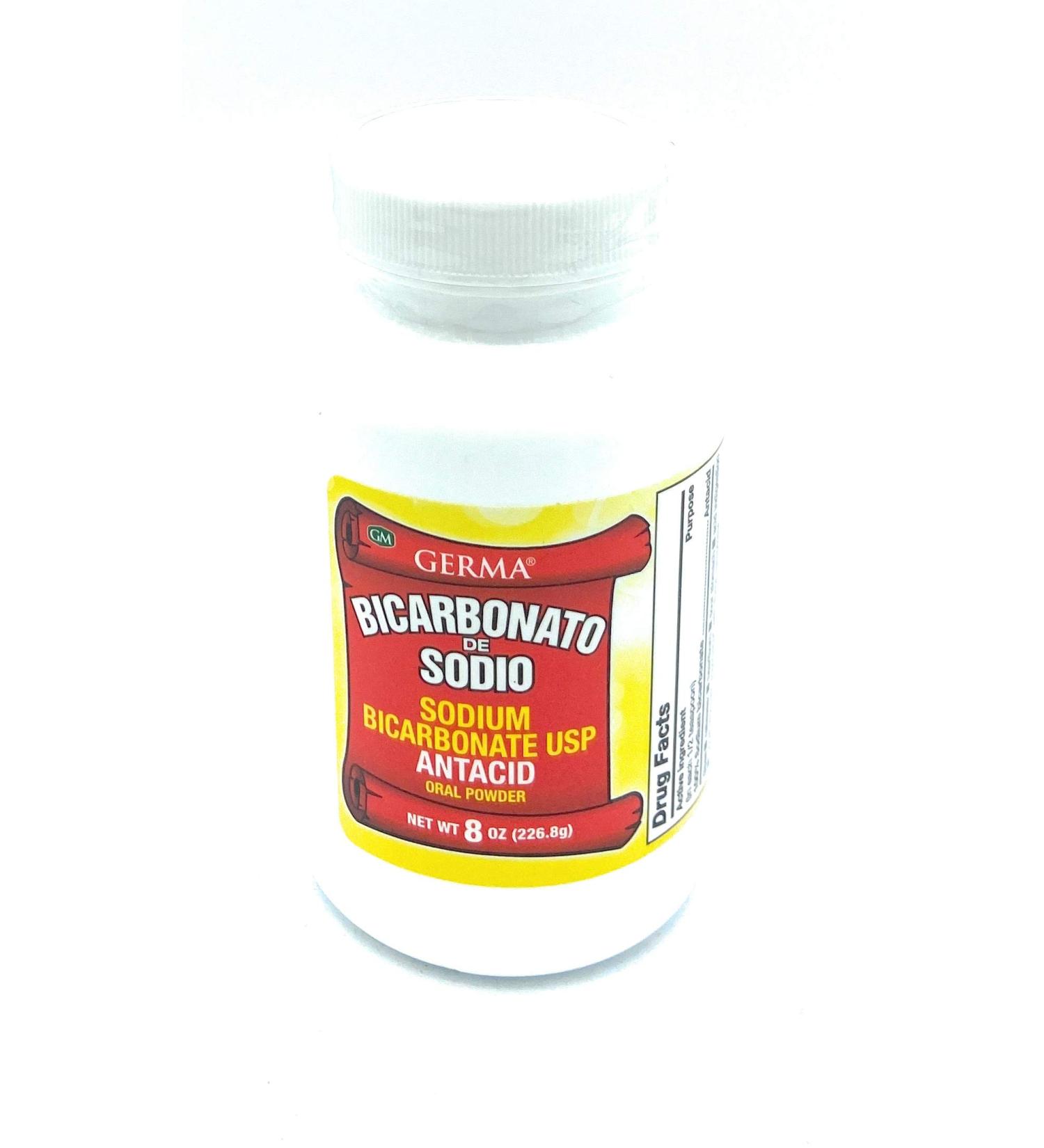 Germa Sodium Bicarbonate USP Powder 8 oz - Antacid Oral Relief - Buy Online on GoSupps.com