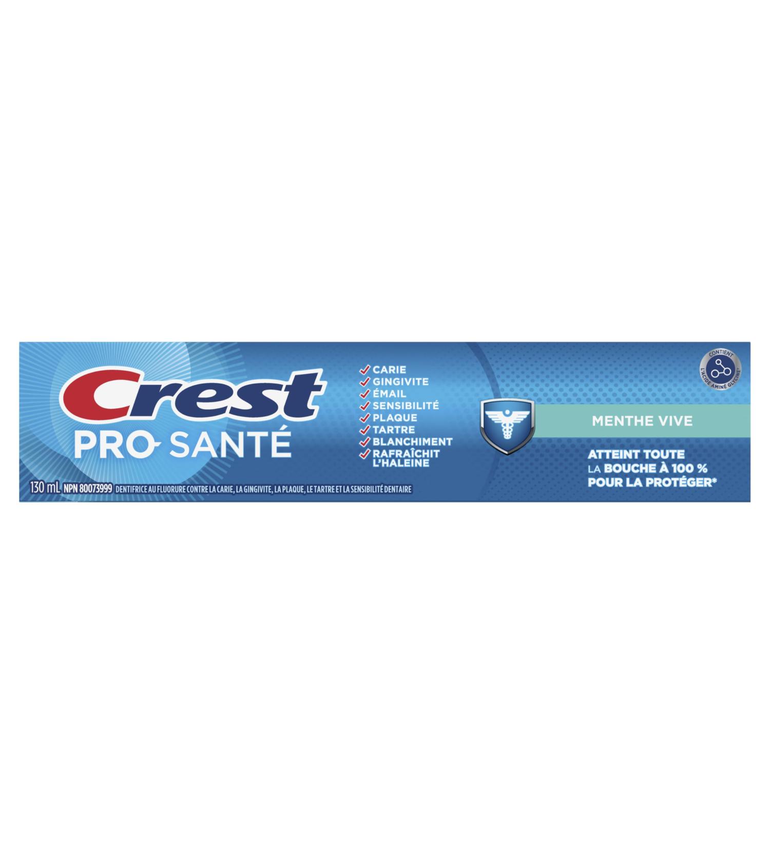 Crest Pro-Health Clean Mint Toothpaste 130ml Single 130 ml (Pack of 1) - Buy Online on GoSupps.com