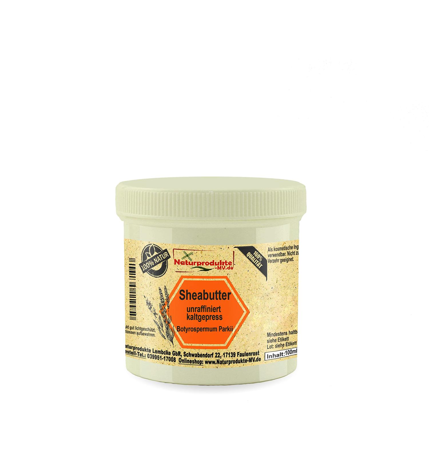 Shea butter unrefined cold pressed (100g) raw natural Shea Butter