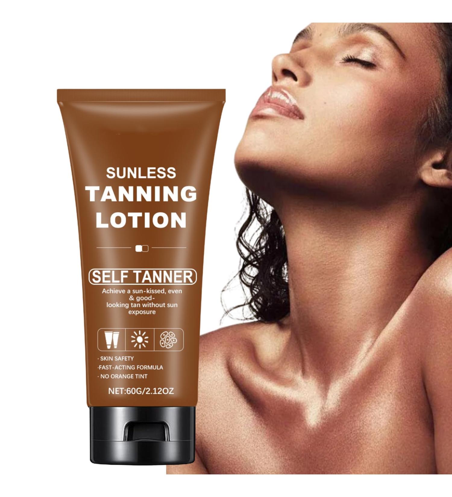 Tanning Cream for Sunbeds - Tanning Accelerator - Sunbed Cream for Outdoor Sun and Tanning Beds - Tan Enhancers & Accelerators with Natural Ingredients - Achieve a Natural Tan Skin 60g - Buy Online on GoSupps.com