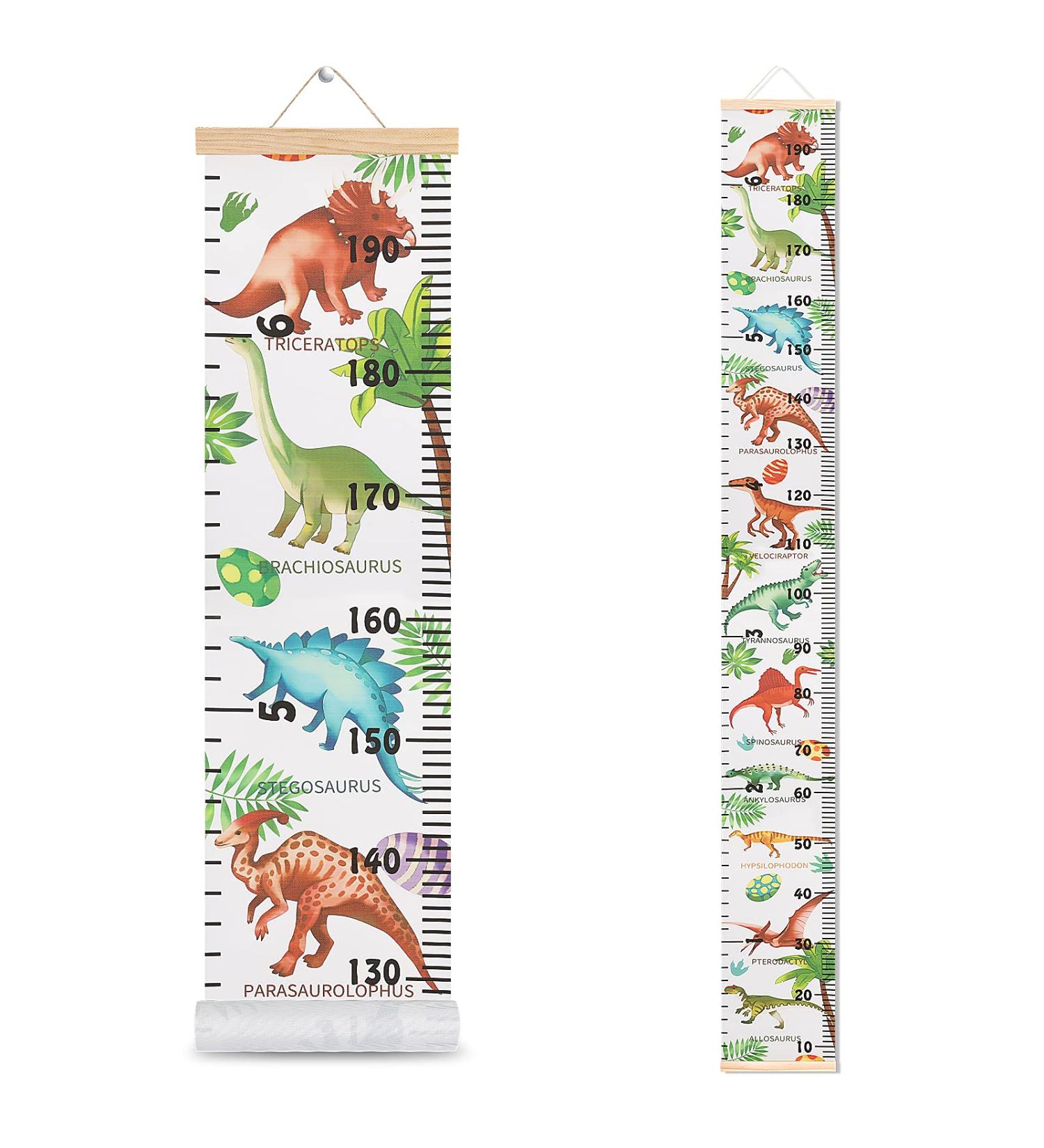 HIFOT Kids Dinosaur Height Measuring Chart - Bedroom Decor for Boys - 74.8''* 7.87 - Buy Online on GoSupps.com