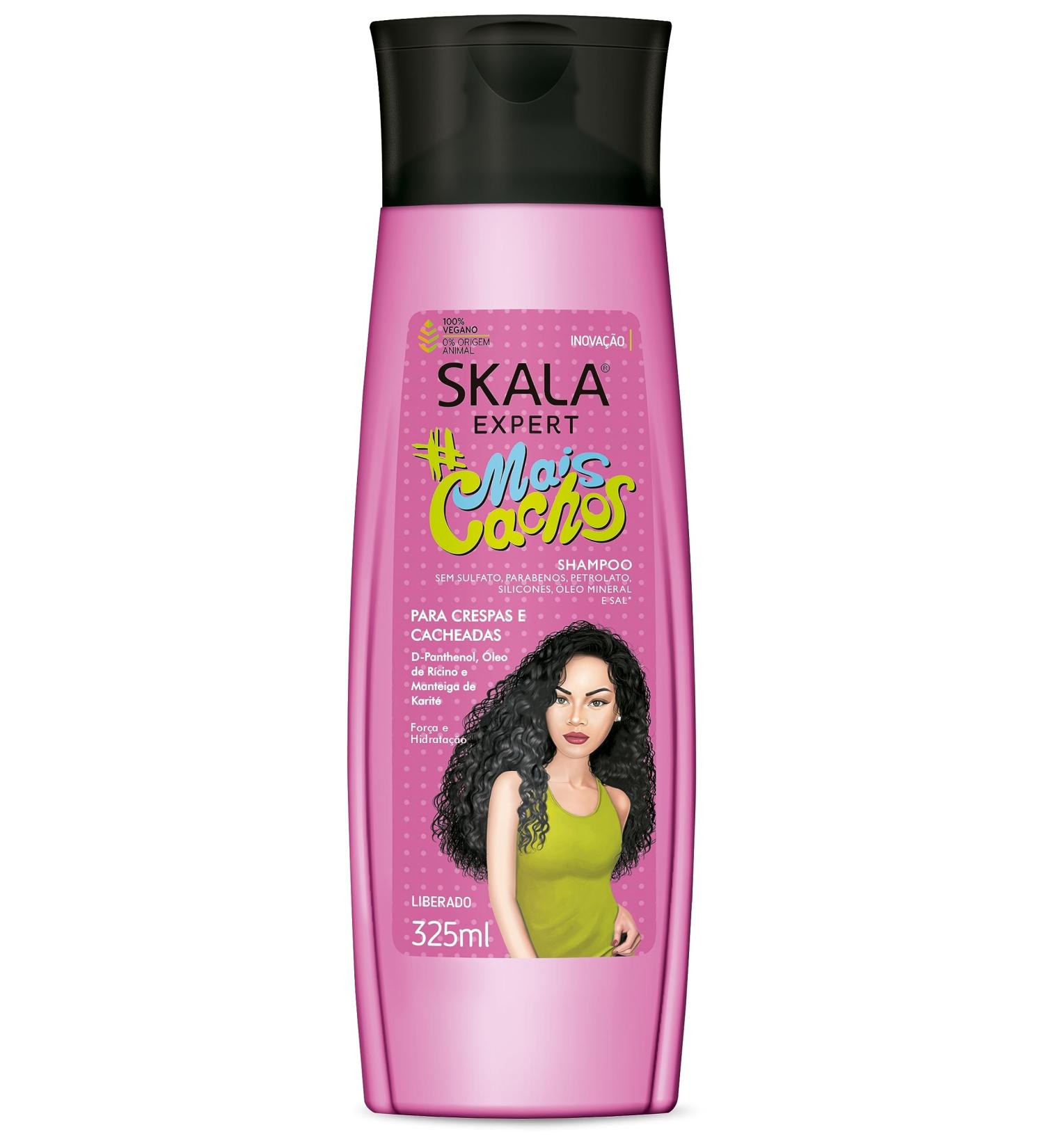 SKALA CHAMPU mais CACHOS 325ML 325 ML (Pack of 1) Shampoo mais Cacos Black - Buy Online on GoSupps.com