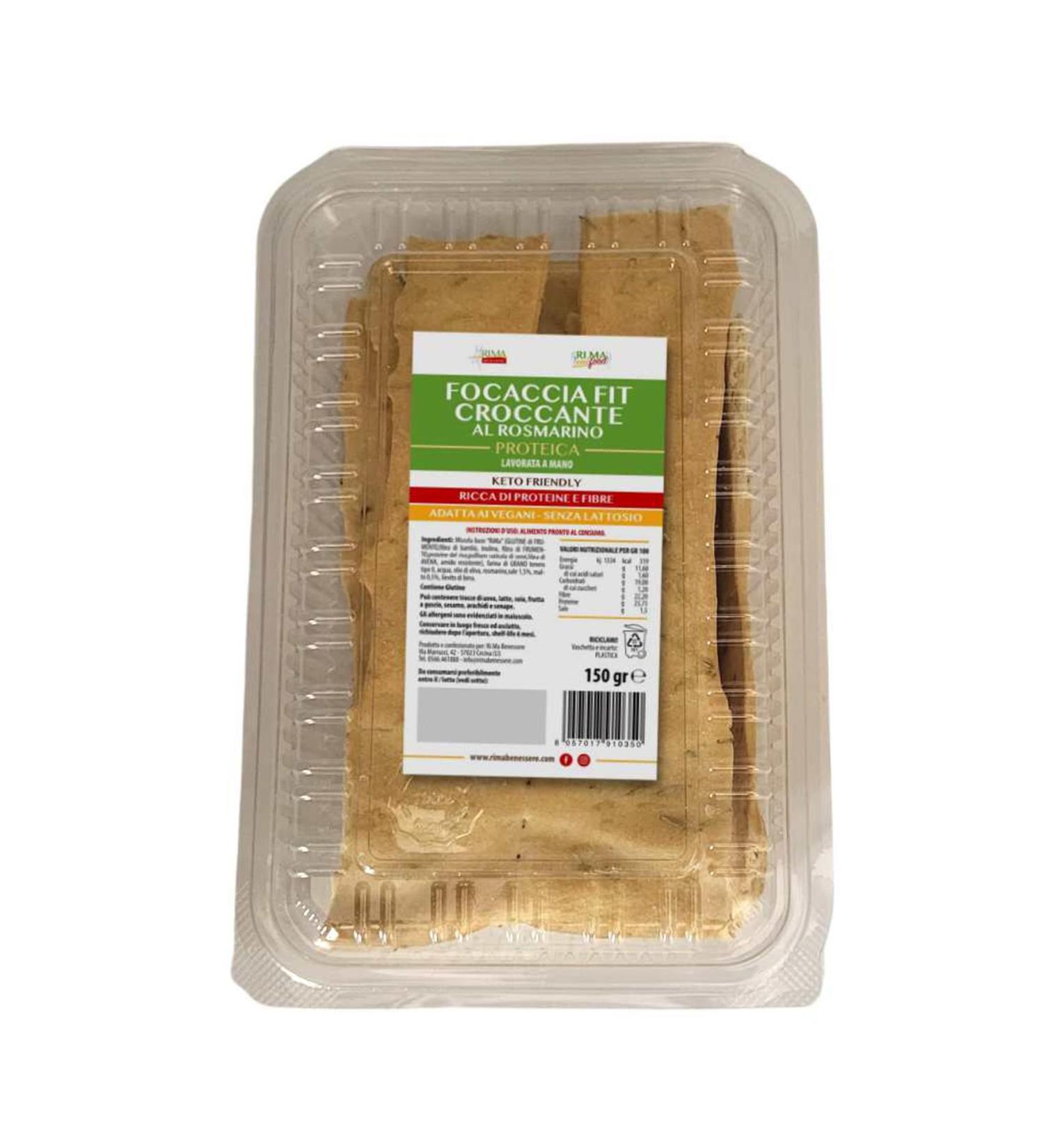 RIMA BENESSERE RIMA Focaccia Fit Crunchy MEXICAN 150g