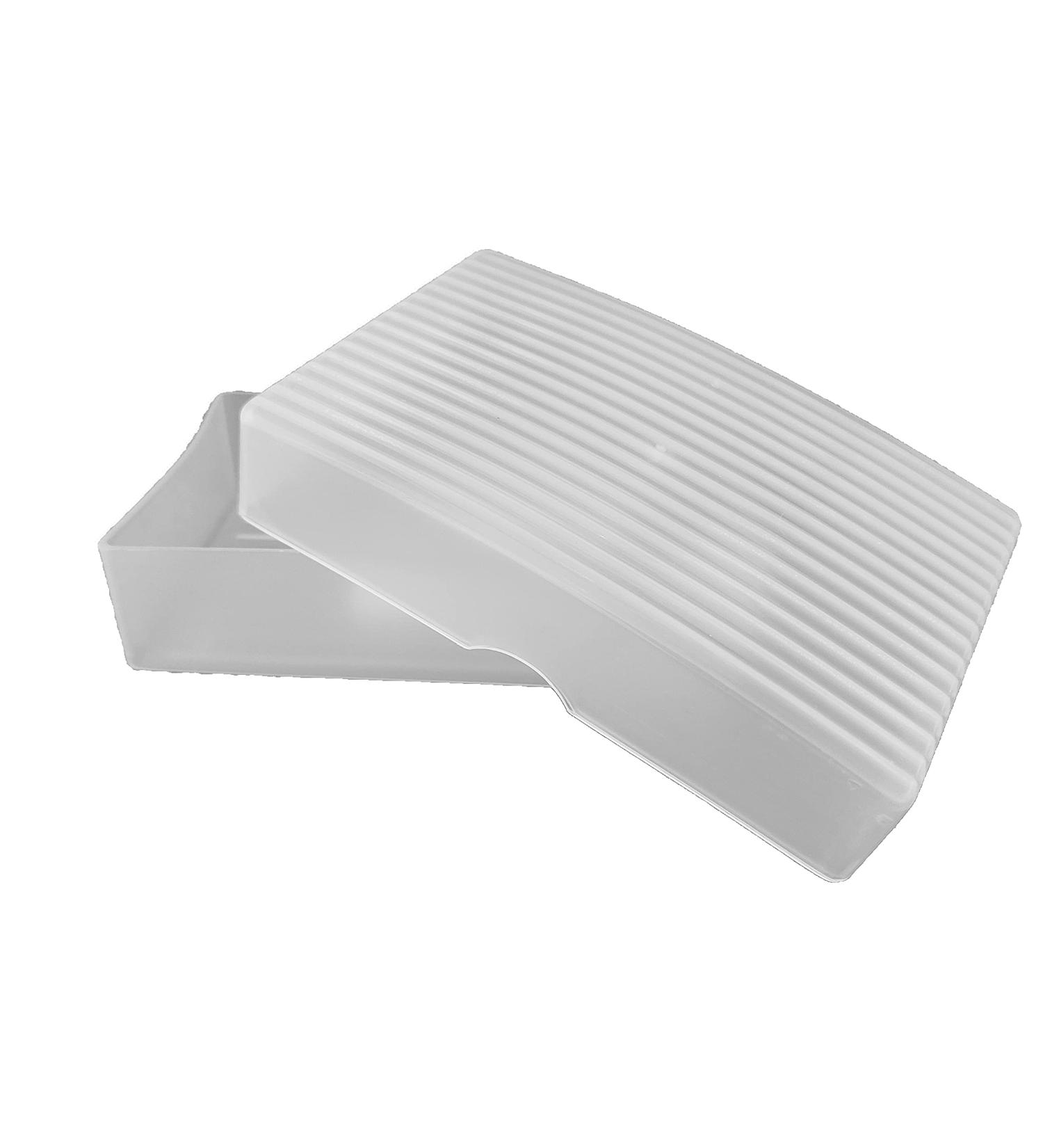 Buy Translucent White Two Piece Soap Box - Made in the USA - International Shipping Available - Buy Online on GoSupps.com