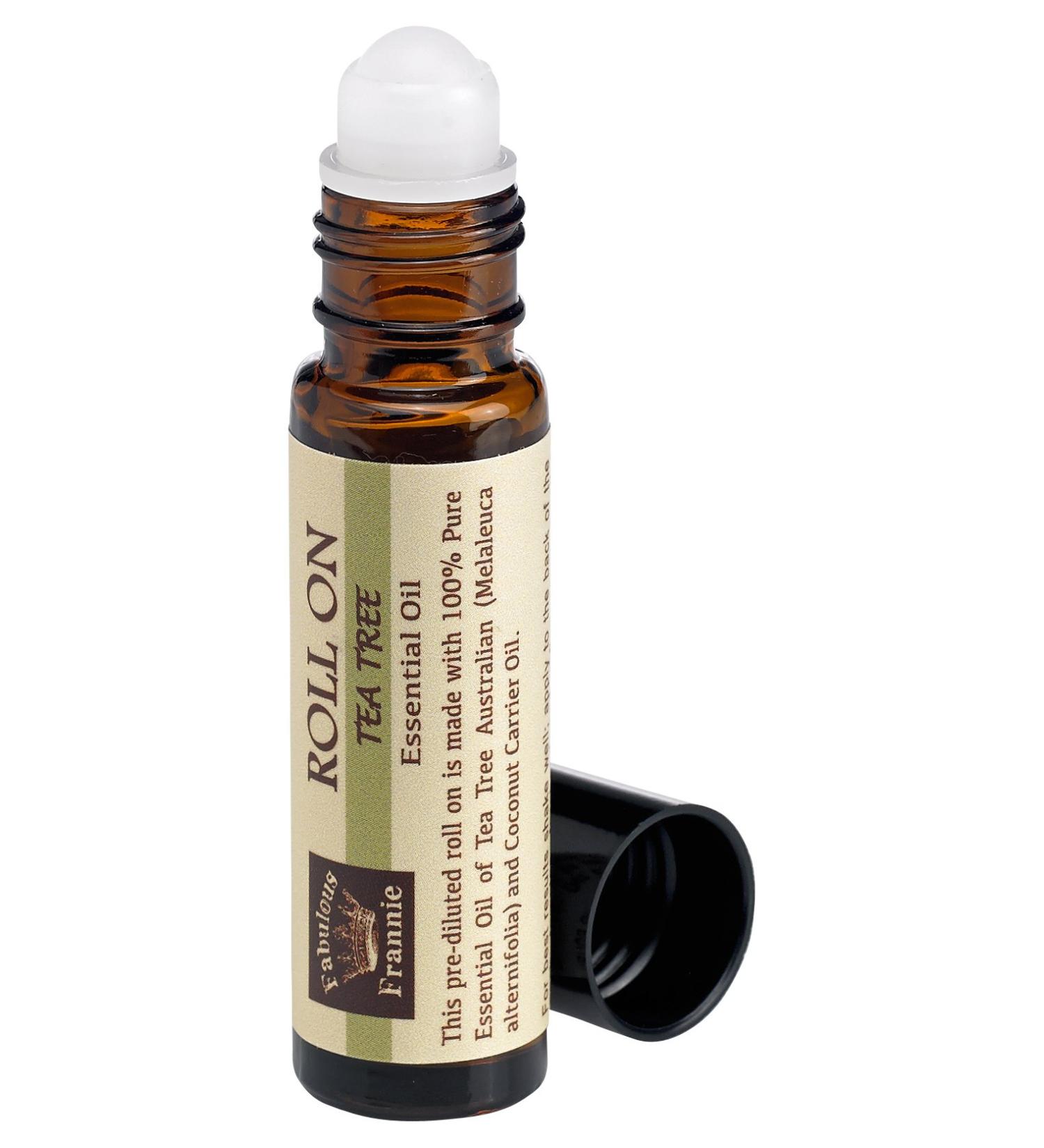 Fabulous Frannie Tea Tree Essential Oil Roll-On 10 ml Made with Pure Essential Oils