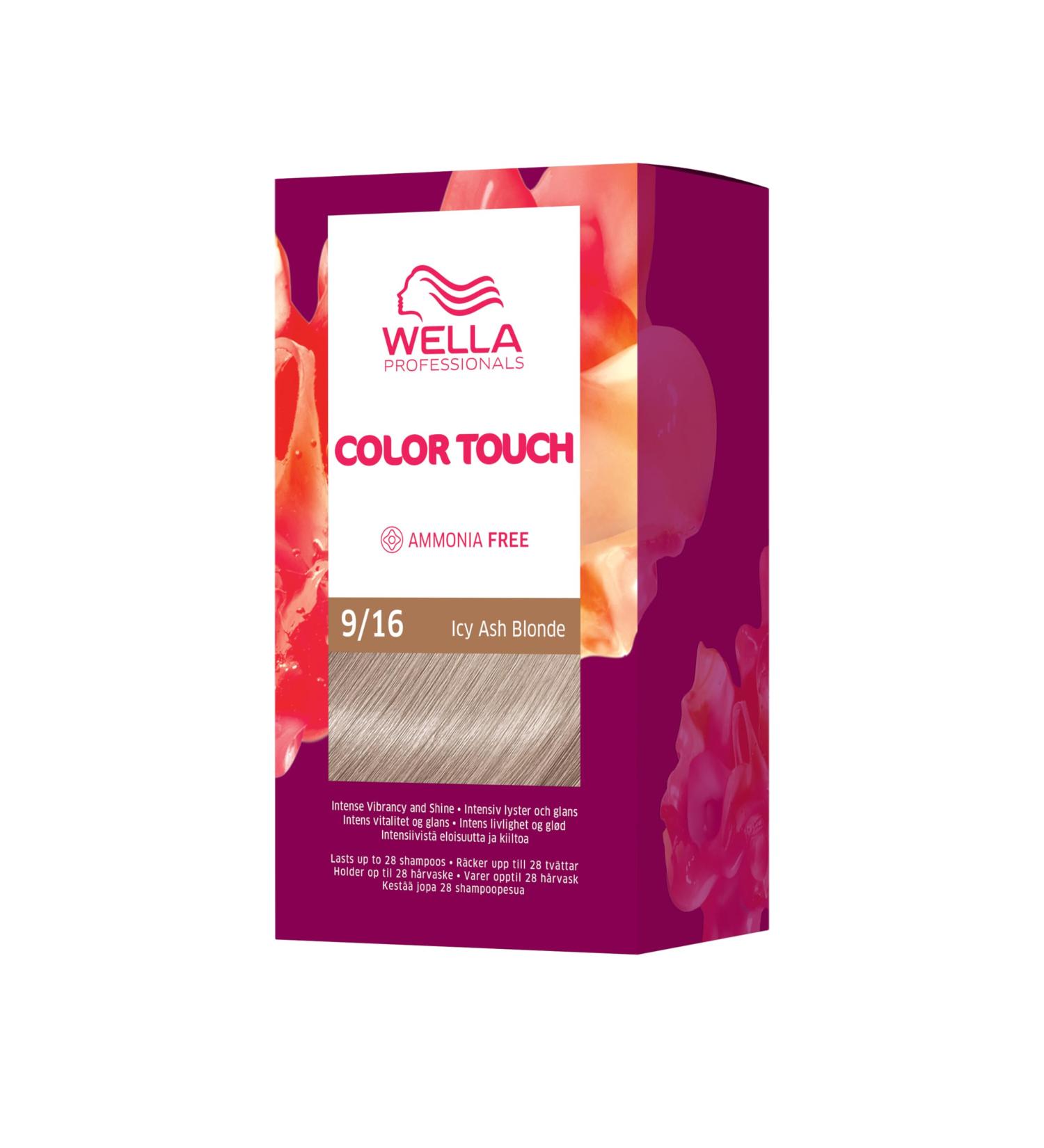 Color Touch Fresh-Up-Kit - Semi-Permanent Coloring Kit 9/16 Icy Ash Blonde - Very Light Ashy Violet Blonde - Buy Online on GoSupps.com