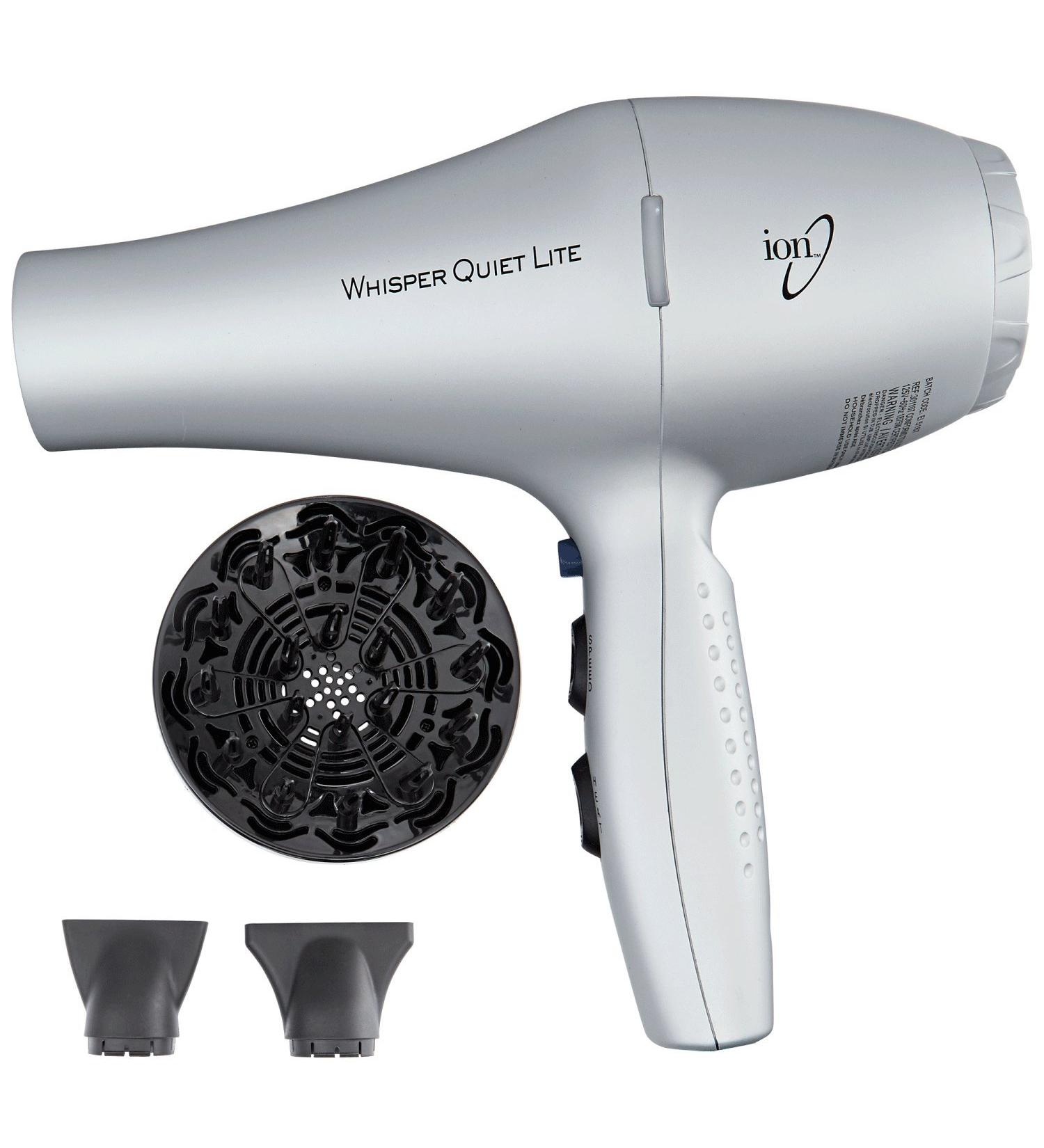 Ion Whisper Quiet Lite Ionic - Ceramic Hair Dryer  1875 Watts