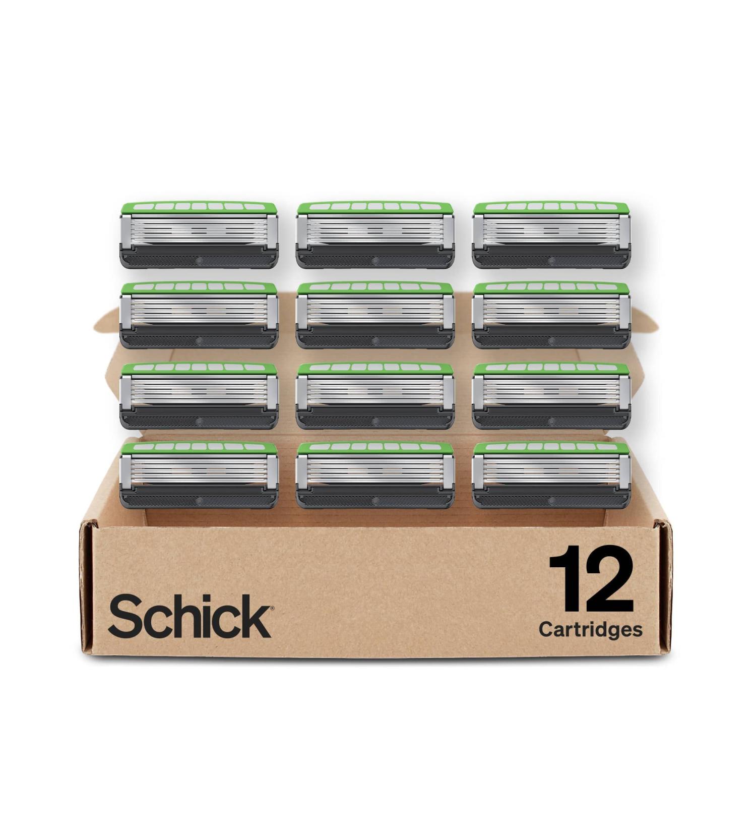 Schick Hydro Sensitive Refills - 12 Count Razor Refills for Men with Sensitive Skin - Buy Online on GoSupps.com