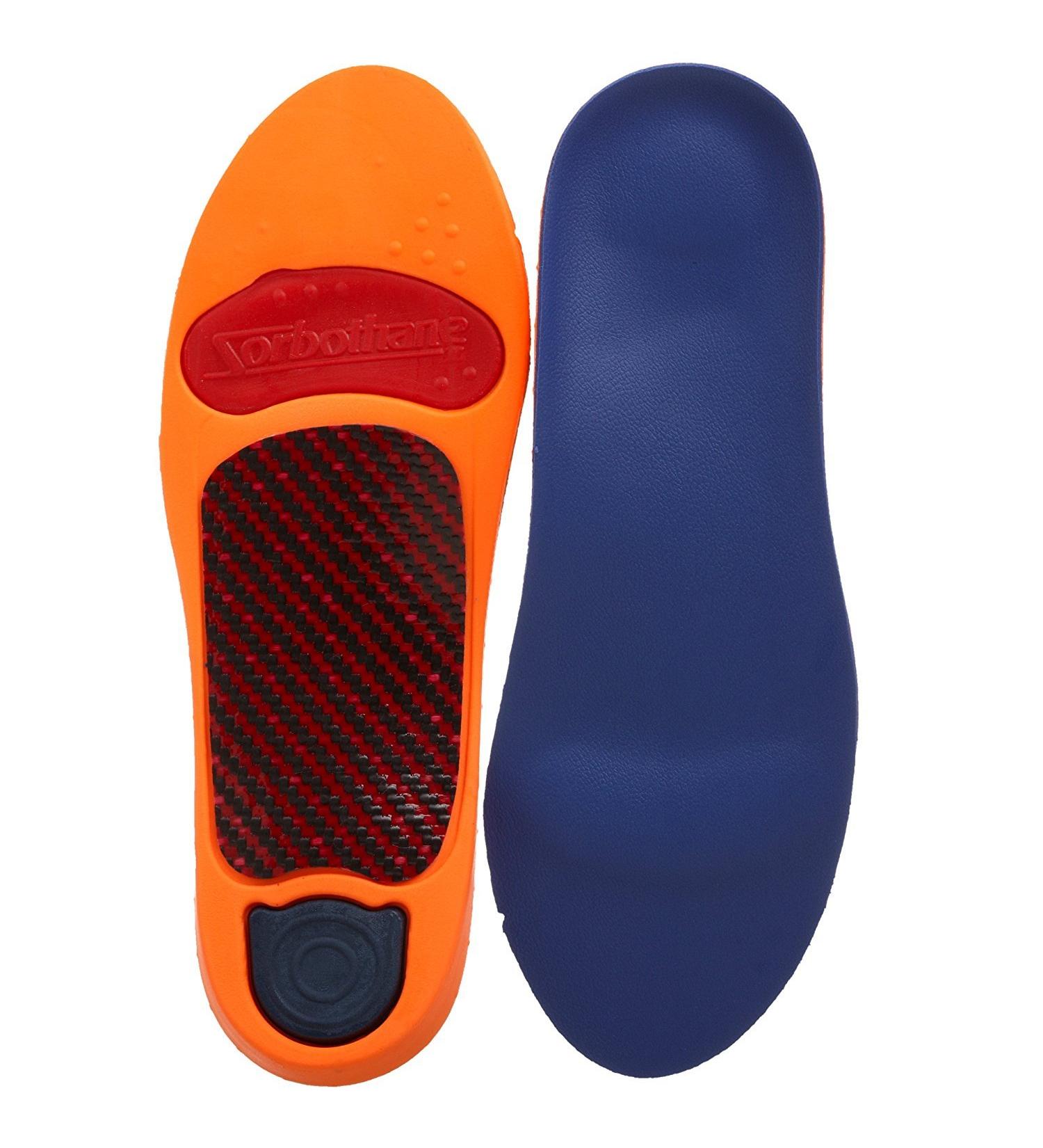 Shop Sorbothane Ultra Graphite Medium Arch Insole | Size W 12 M 9.5-10.5 (Metric 42-44) | Comfort & Support for Every Step - International Shipping Available - Buy Online on GoSupps.com