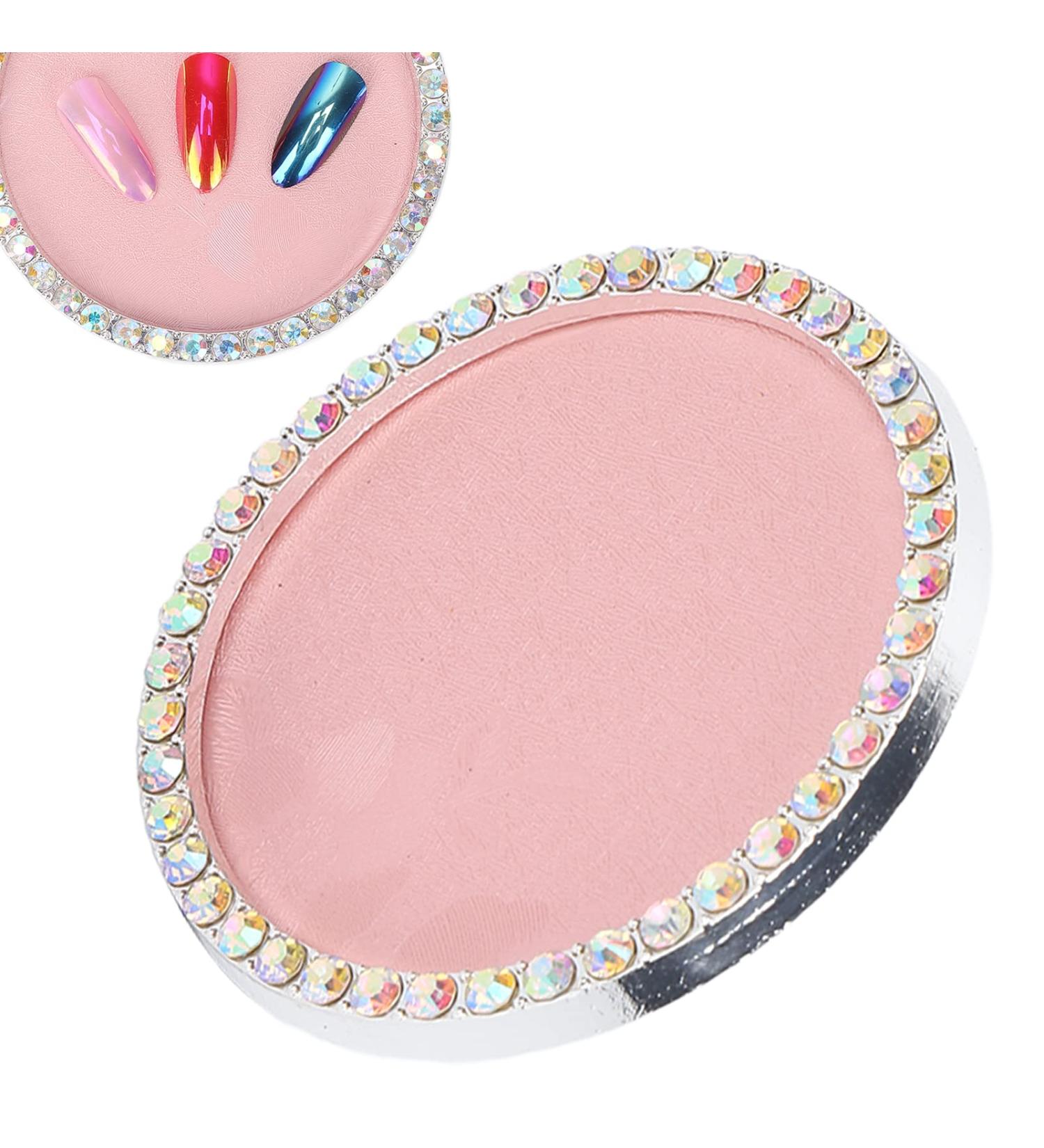 Multifunction Nail Mixing Palette - Resin Manicure Color-Mixing Plate for Art & Exhibitions (Pink) - Buy Online on GoSupps.com