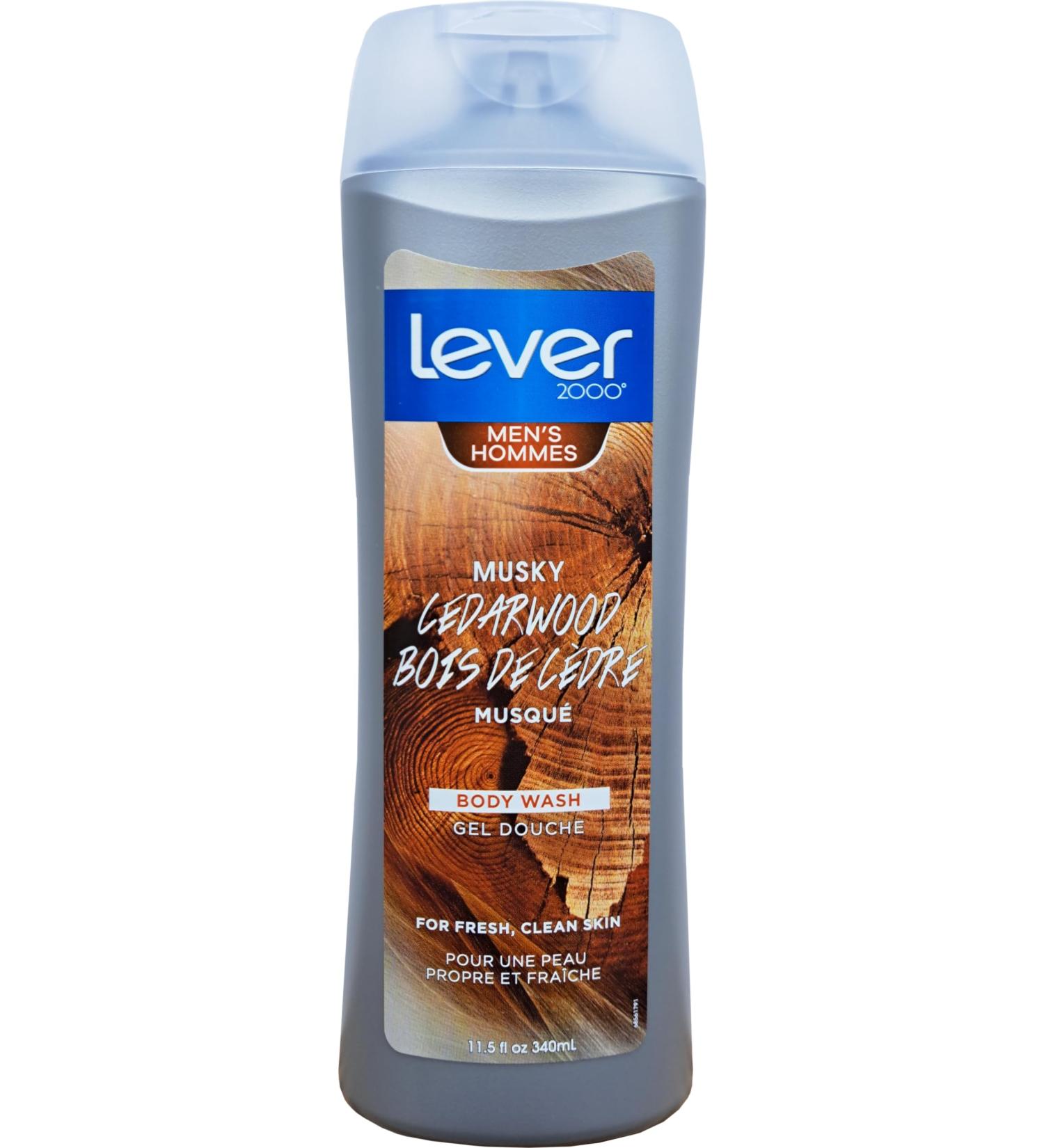 Buy Lever 2000 Musky Cedarwood Body Wash for Men - 11.5 oz | Fresh Clean Skin & Bold Spices | International Shipping - Buy Online on GoSupps.com