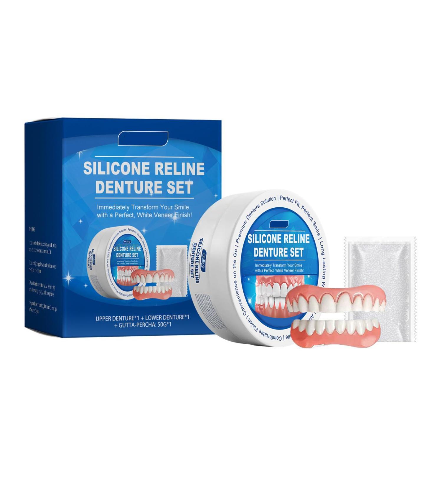 Dent Provisoire Prothese Dentaire Amovible Cosm tique Sourire Dent de Placages Dentaires Instantan es Proth se Prothese Dentaire Amovible - Buy Online on GoSupps.com