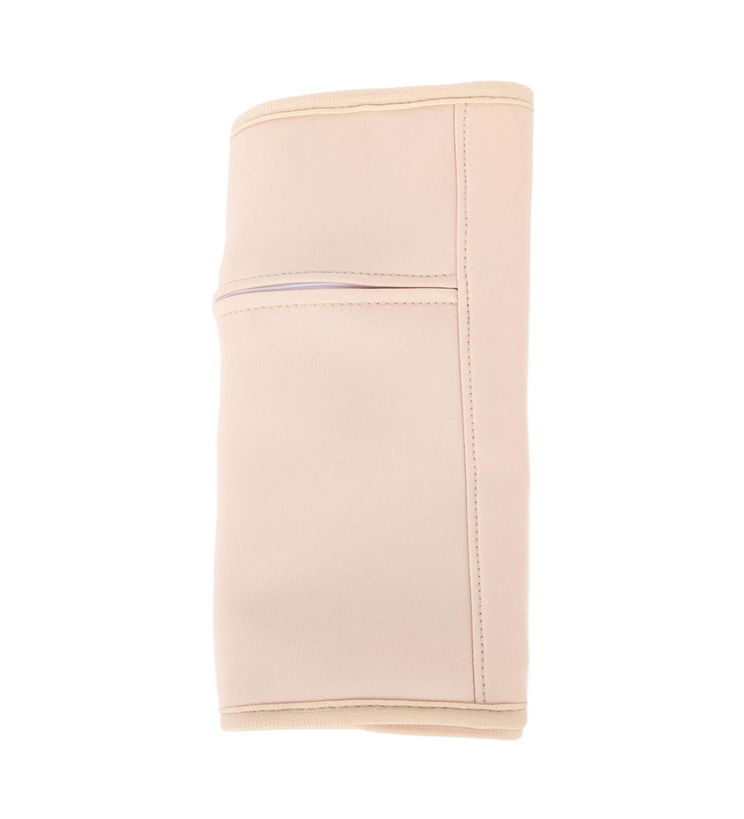 Castor Oil Pack | Adjustable Leak-Proof Wrap for Liver Detox Soft Khaki - Buy Online on GoSupps.com