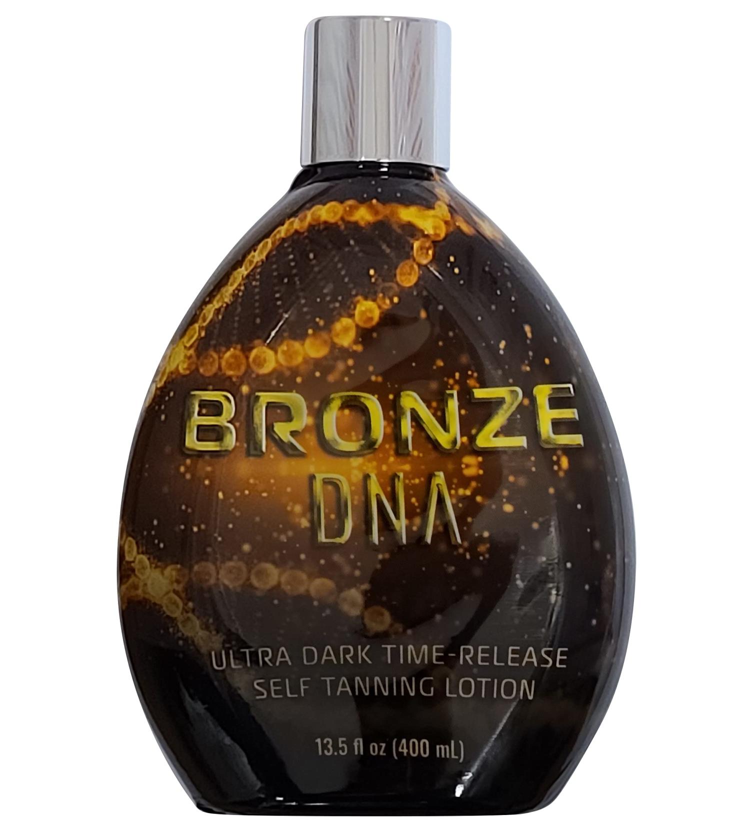 Bronze DNA Natural Sunless Self Tanner Lotion - Gradual Self Tanner for Women and Men - XL 13.5 Oz Bottle - Buy Online on GoSupps.com