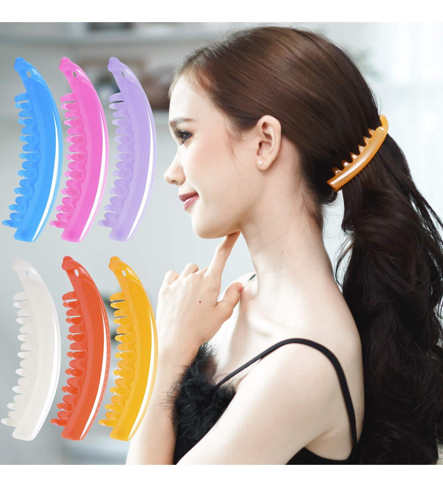 RC Roch 6 Colorful Multifolitis Hair Canvasse - High-Quality Volume Boosting Hair Accessories for Women | 6-Piece Set - Buy Online on GoSupps.com