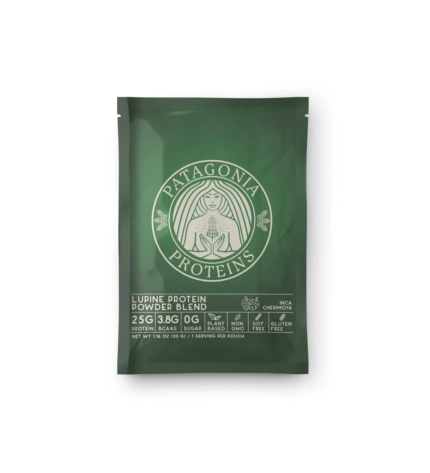 Vegan Protein from Patagonia | Inca Cherimoya | 25g Protein Non-GMO Sugar-Free Gluten-Free | 1 Serving Pack - Buy Online on GoSupps.com