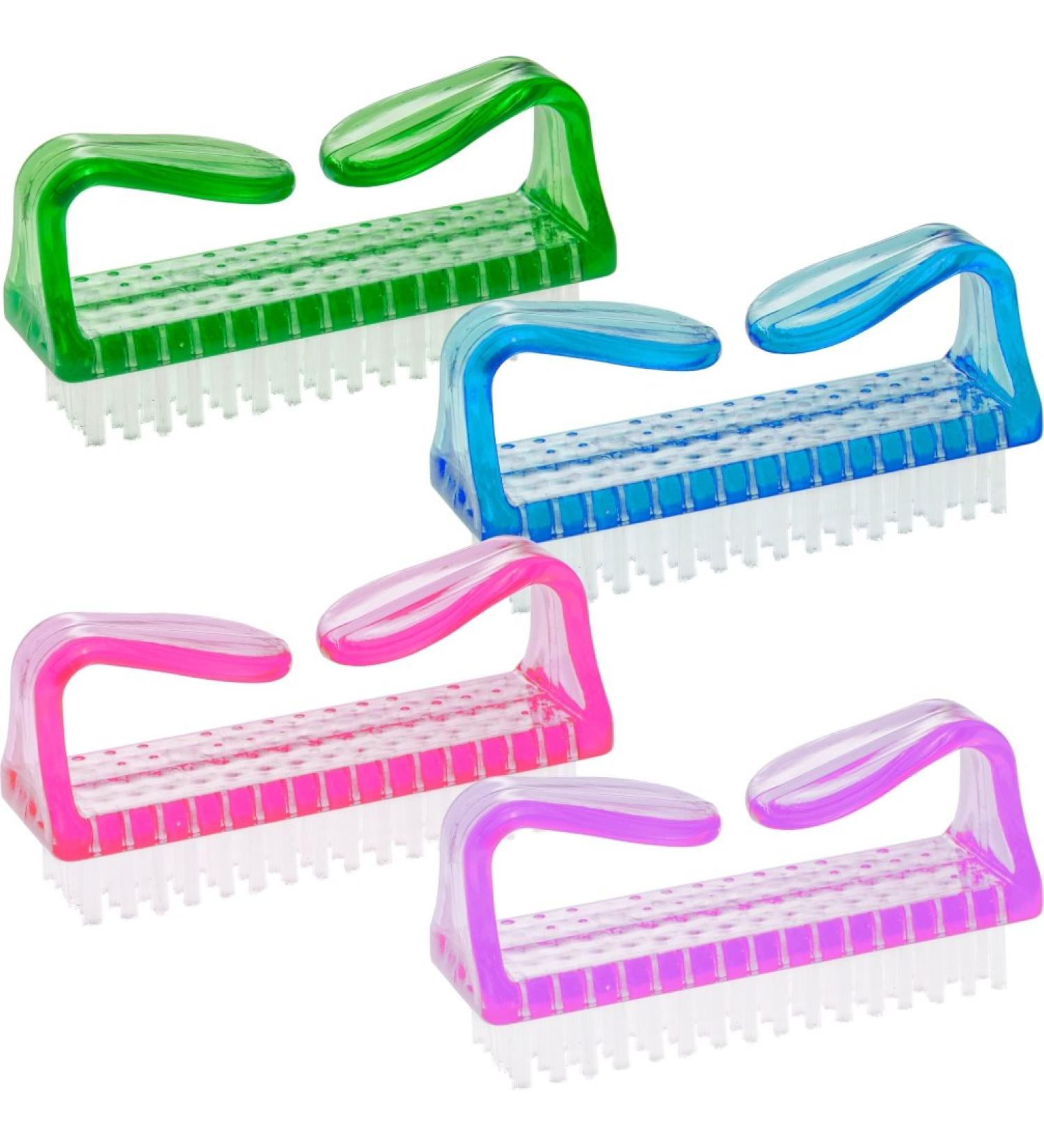 Nail brush 4 Set - Sorted in color