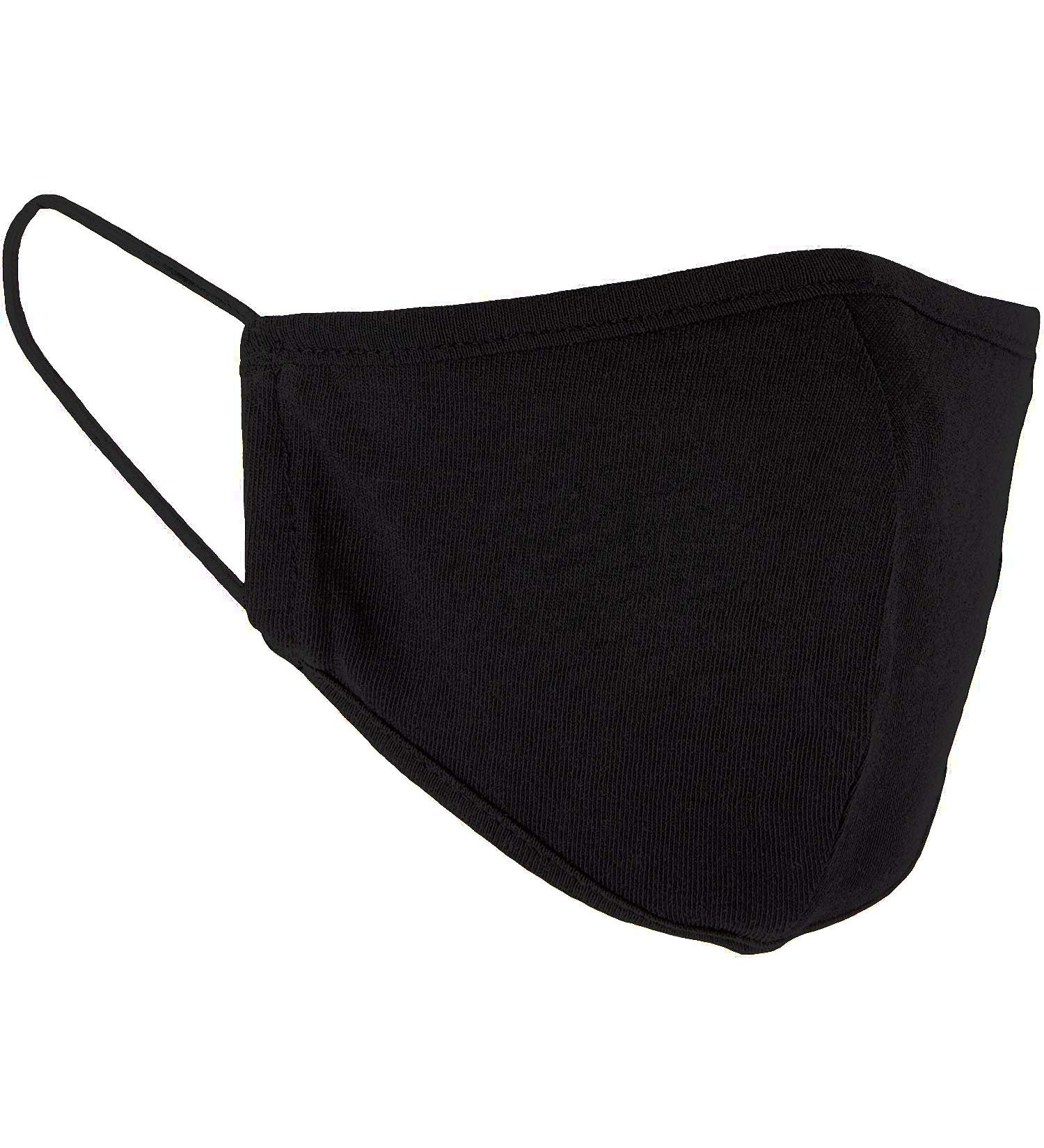 Buy Creavvee Reusable 100% Cotton Fabric Masks - Breathable 2-Layer Design with Elastic Loops for Adults | International Shipping Available - Buy Online on GoSupps.com