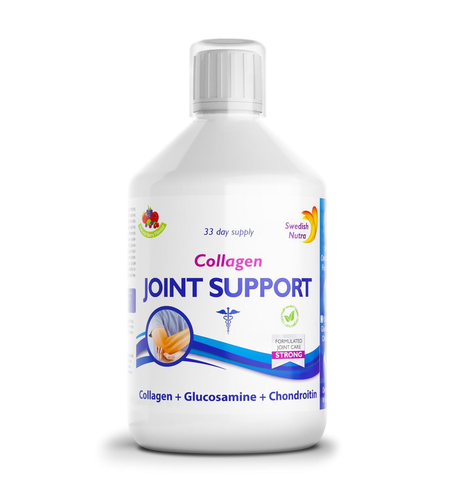 Premium Liquid Joint Support 6000 mg complex of collagen MSM glucosamine chondroitin sulfate