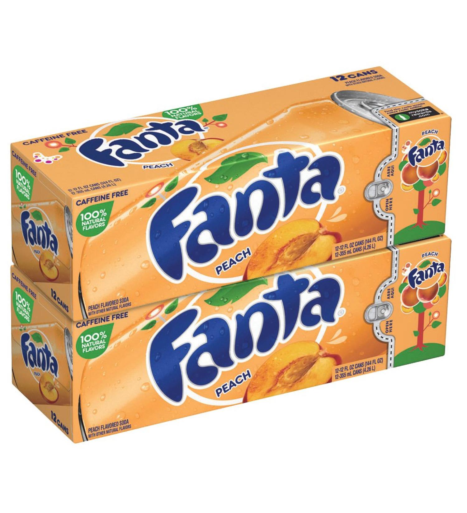 Fanta Fanta Peach 24 x 355 ml with 6.00 Euro DPG