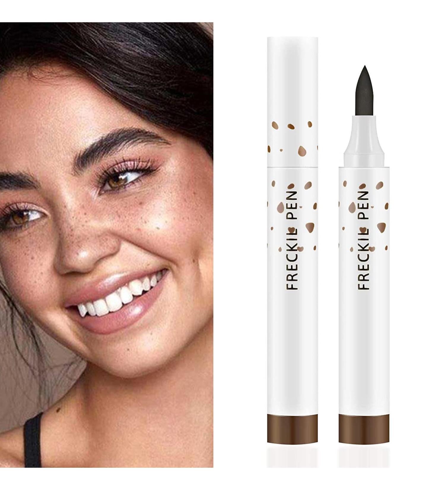 Buy Gocohhi Freckles Pen - Natural Lifelike Fake Freckles Makeup Tool Waterproof & Durable (Dark Brown) - Fast International Shipping - Buy Online on GoSupps.com