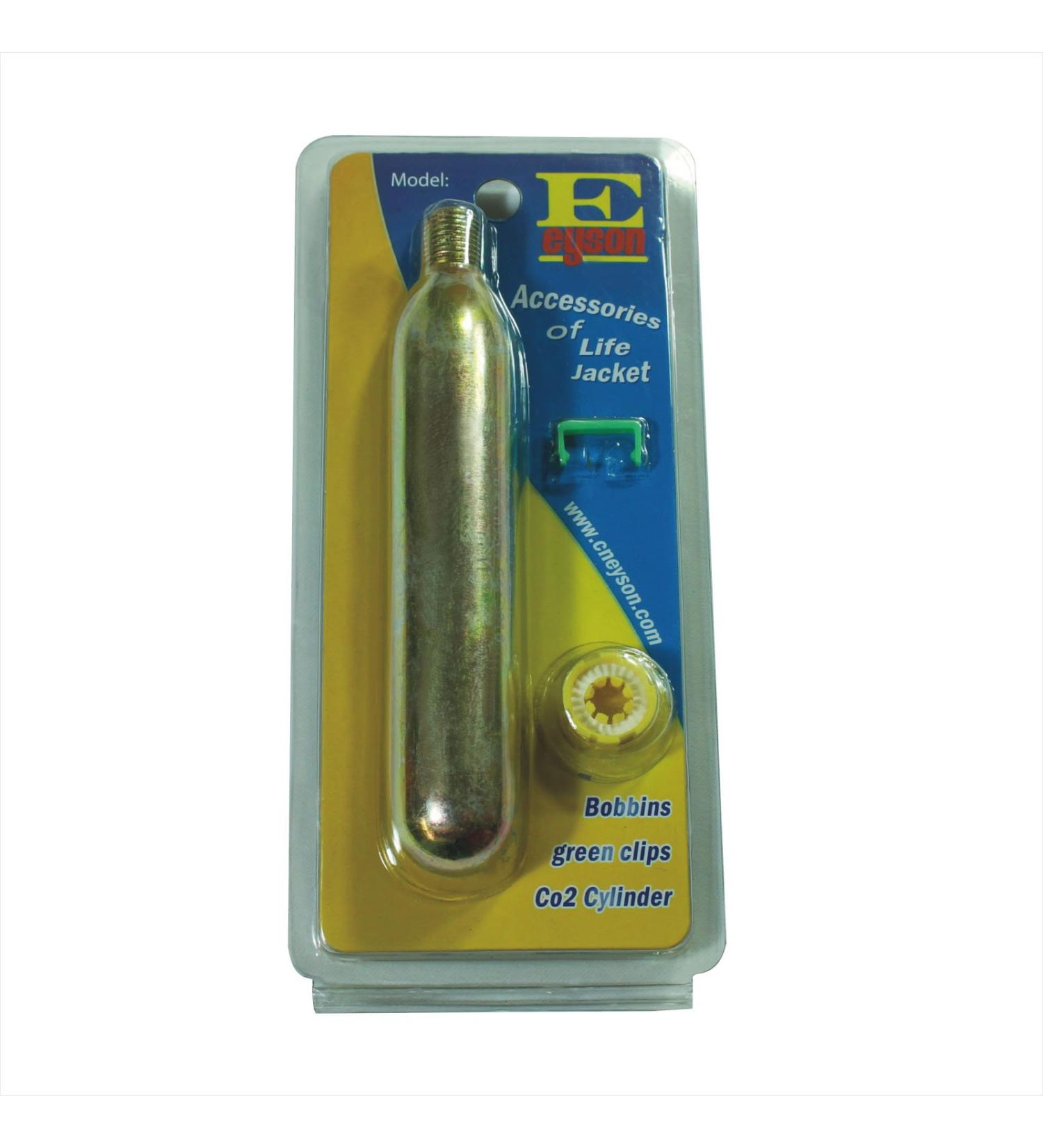 Premium 33g CO2 Rearming Kit Cylinder for Inflatable Life Jacket - Replacement Refill - Buy Online on GoSupps.com